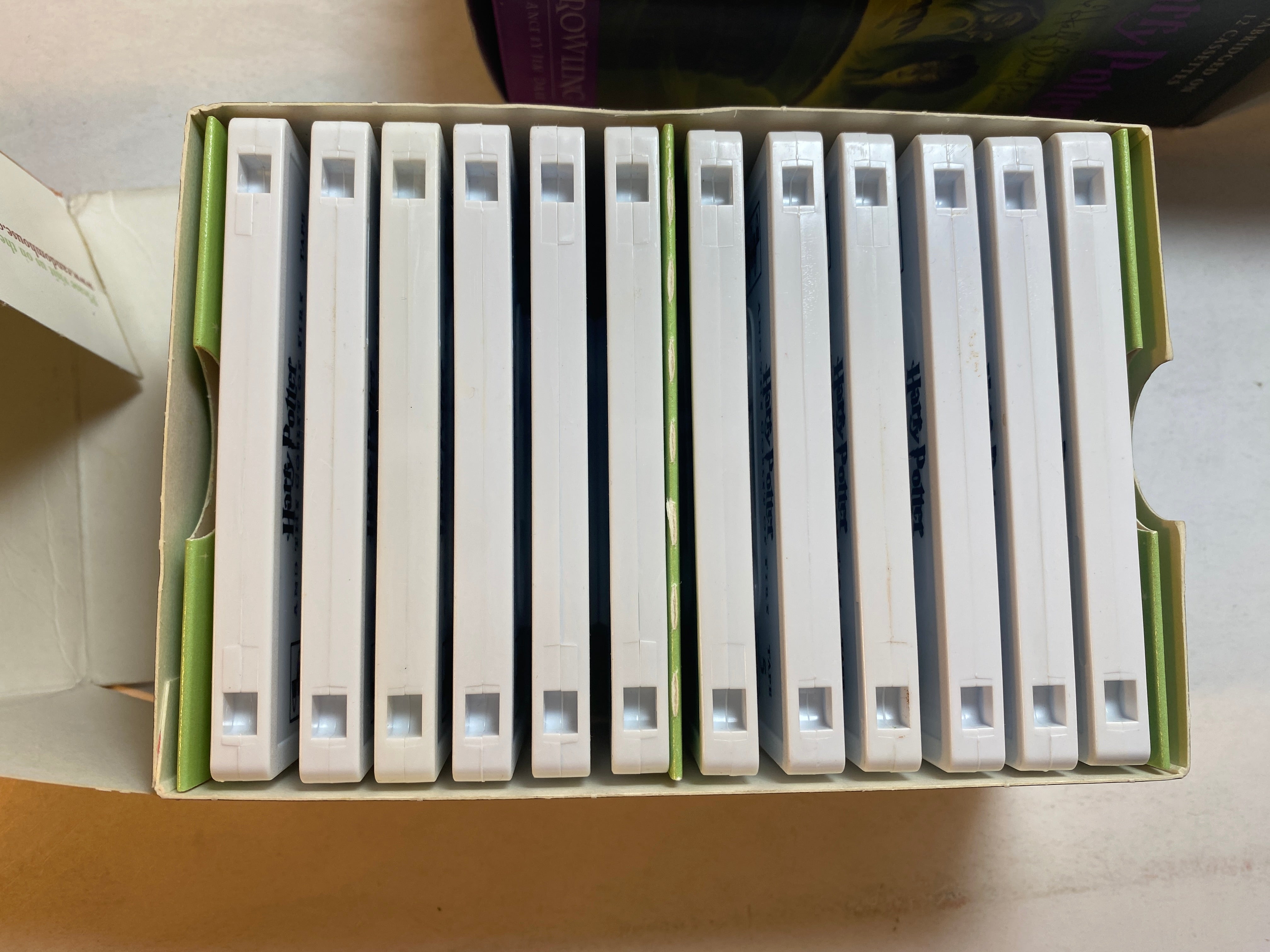 Lot of 5 Harry Potter Cassette Tape Audio Books read by Jim Dale