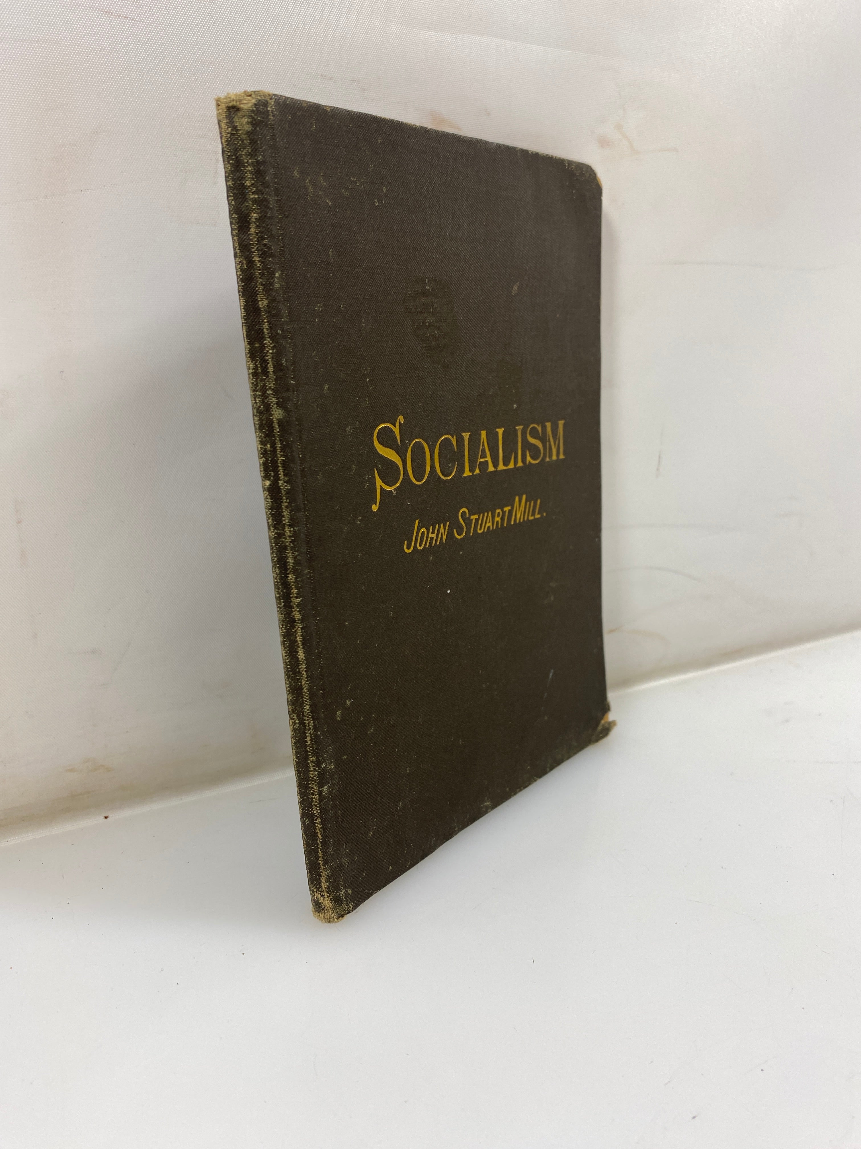 Antique Socialism by John Stuart Mill 1879 HC