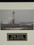 Framed Lighthouse Photograph - 2002 Michigan Recreation and Park Assn. Annual Conference