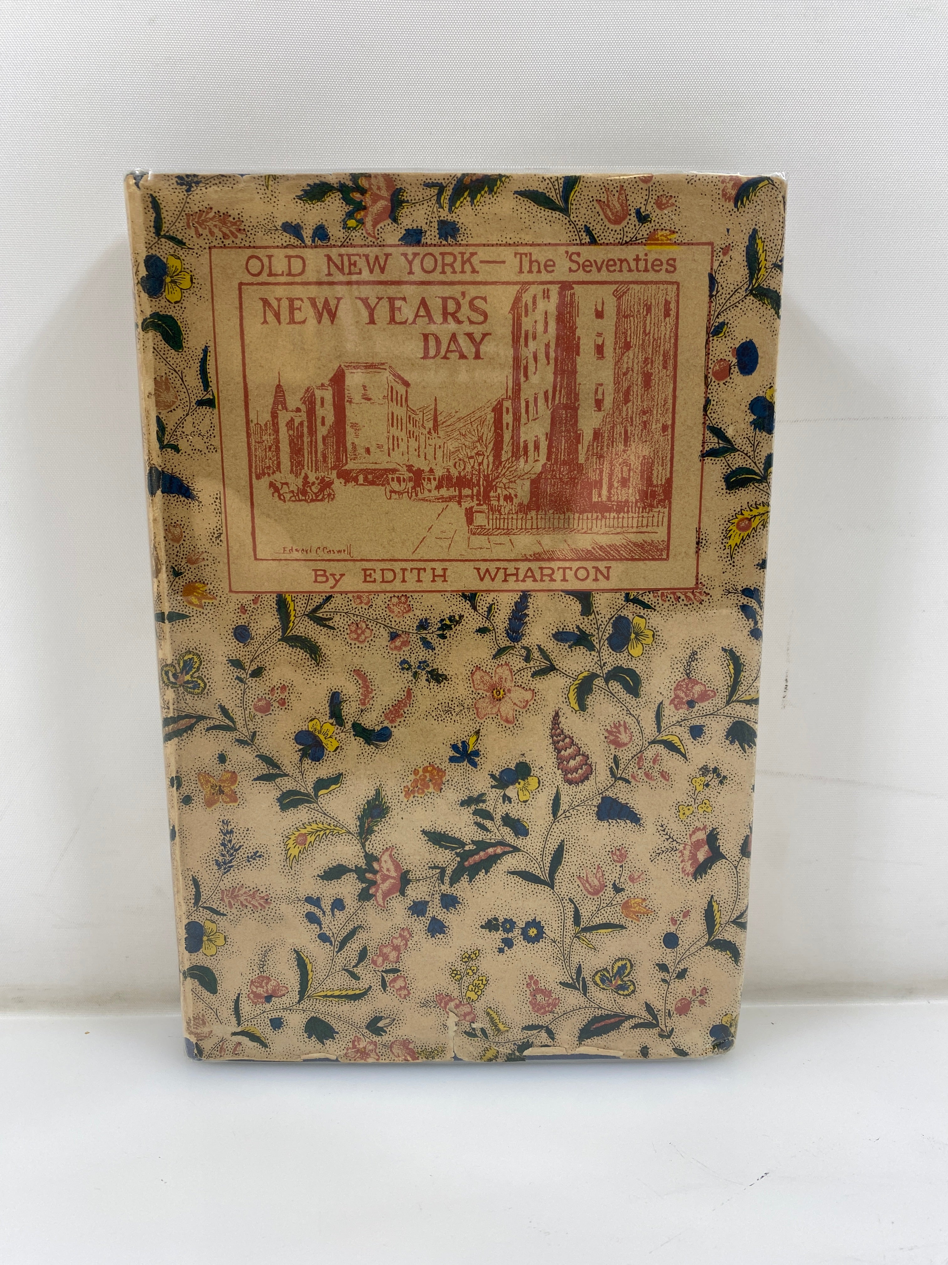 Old New York New Year's Day Edith Wharton 1924 HCDJ