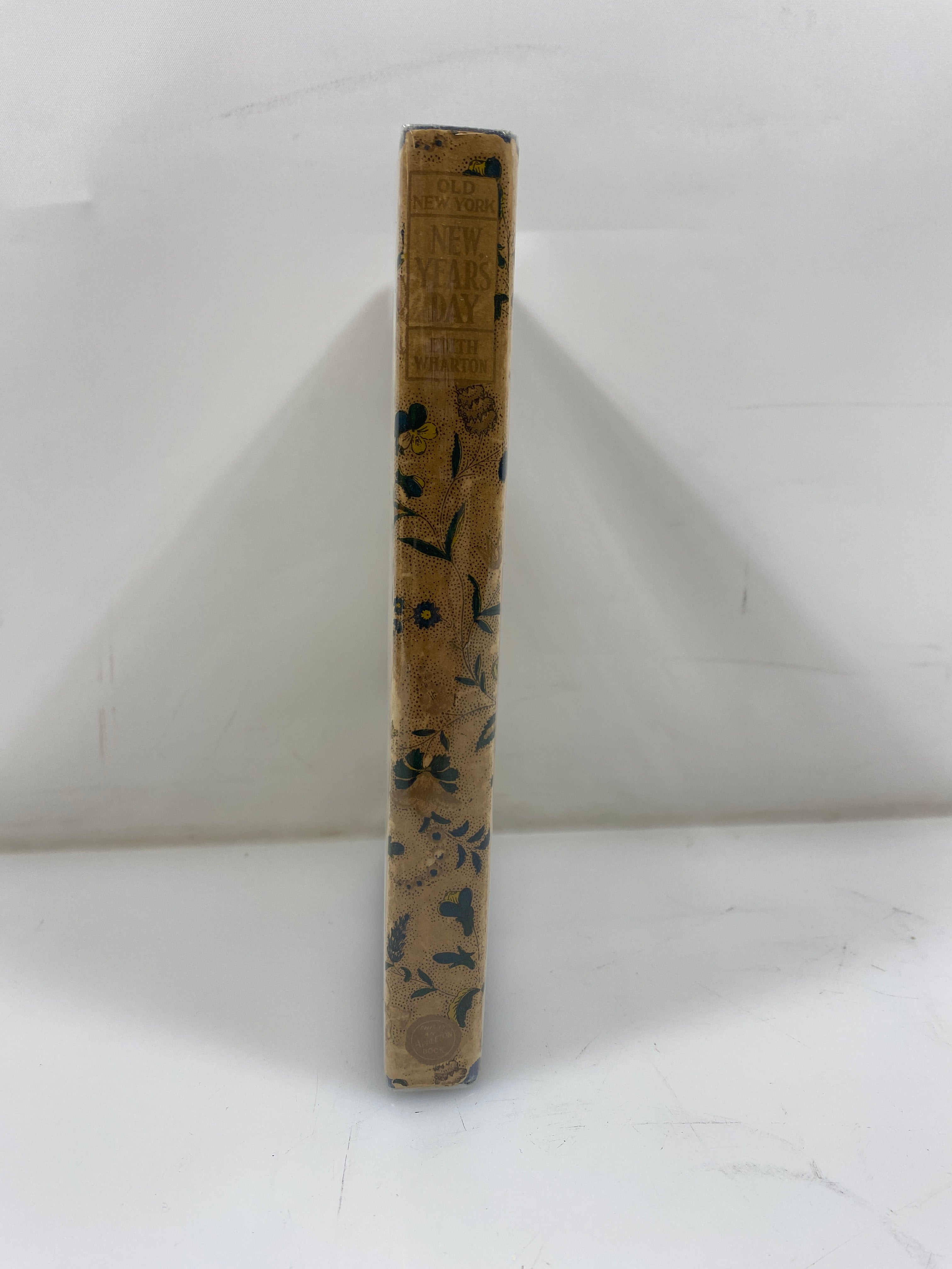 Old New York New Year's Day Edith Wharton 1924 HCDJ