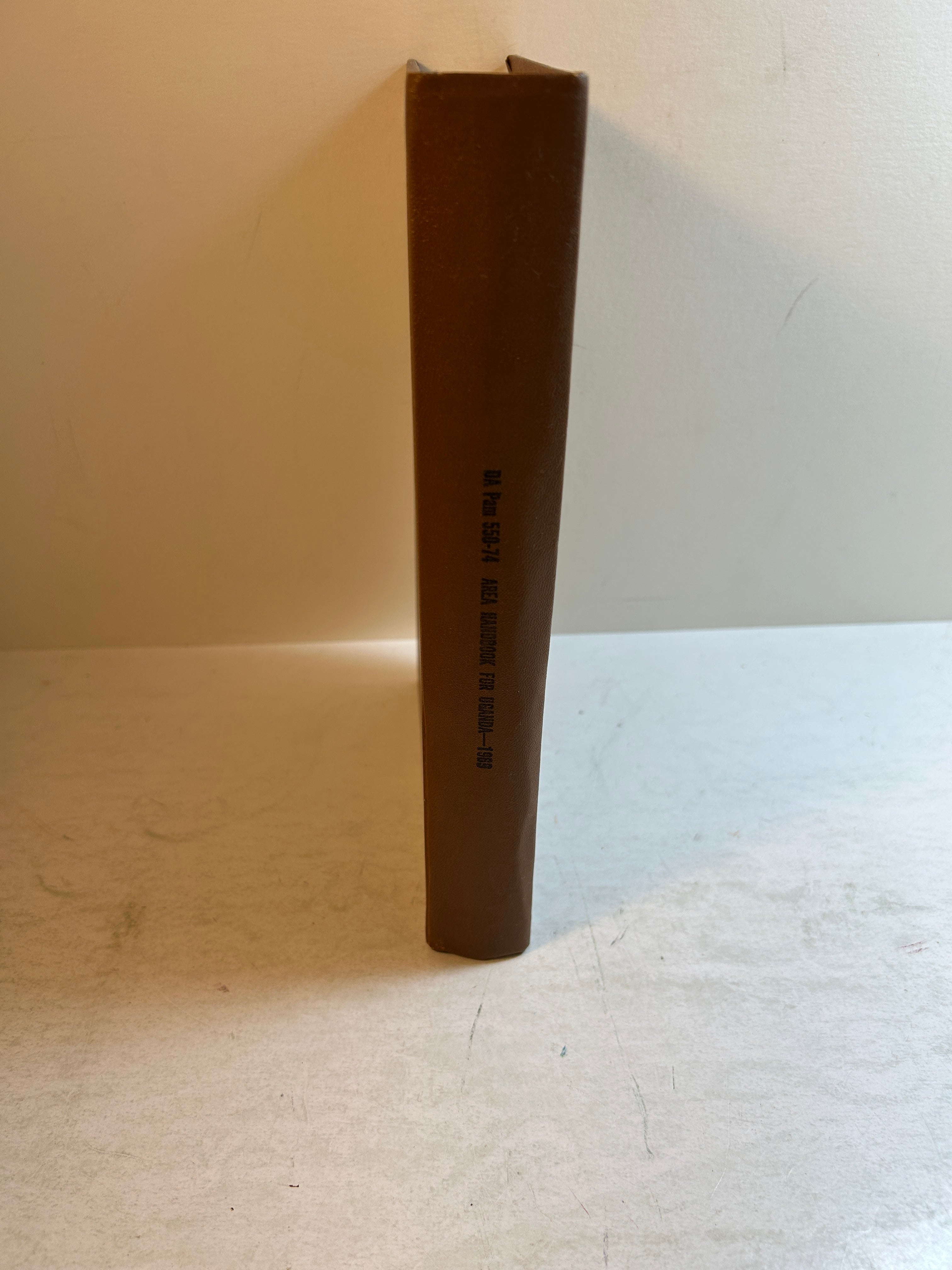 Area Handbook for Uganda Herrick/Crocker/Harrison/John/MacKnight/Nyrop 1969 HC