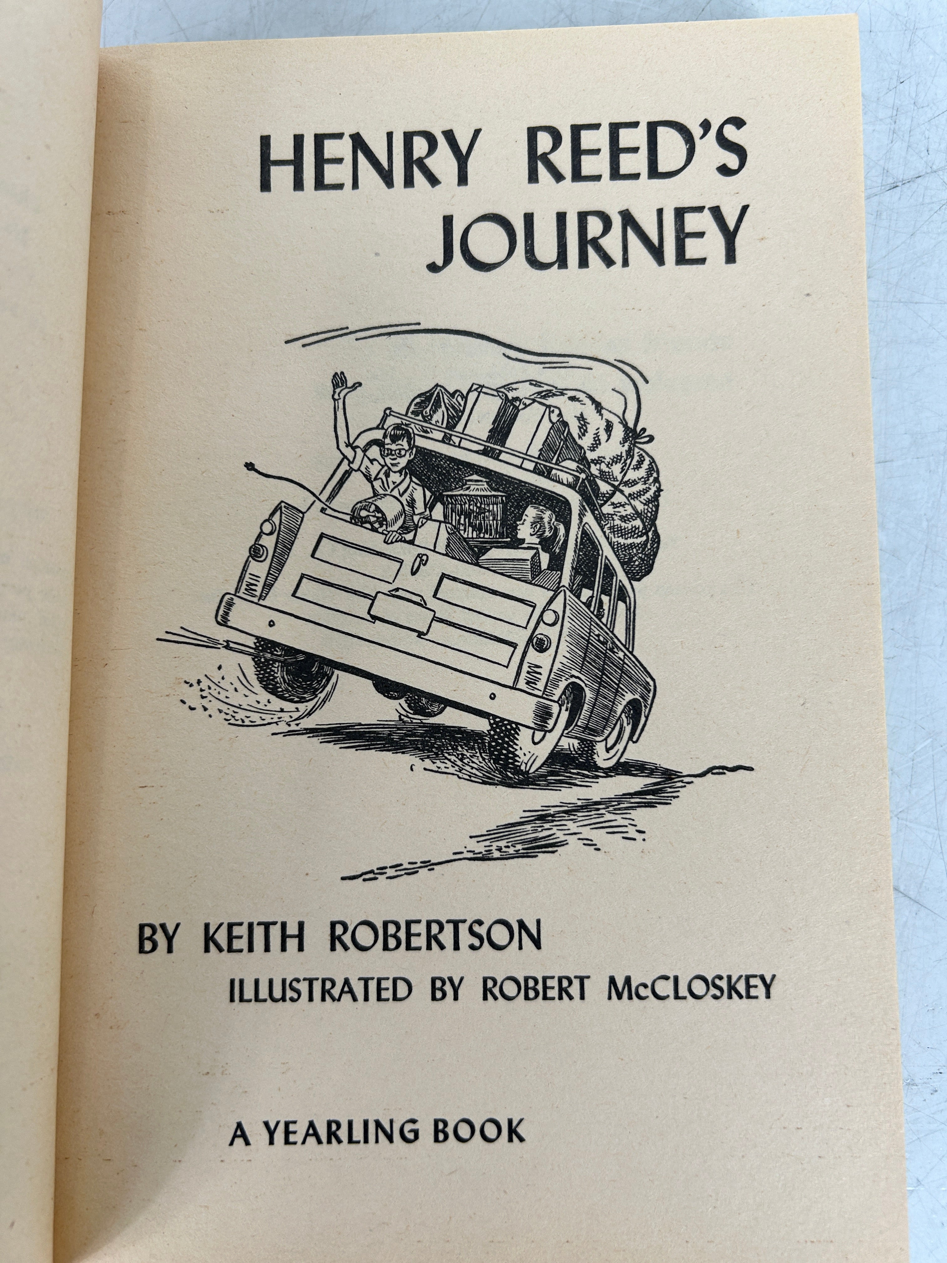 Lot of 4 Box Set THE ADVENTURES OF HENRY REED Keith Robertson 1970s Vintage SC