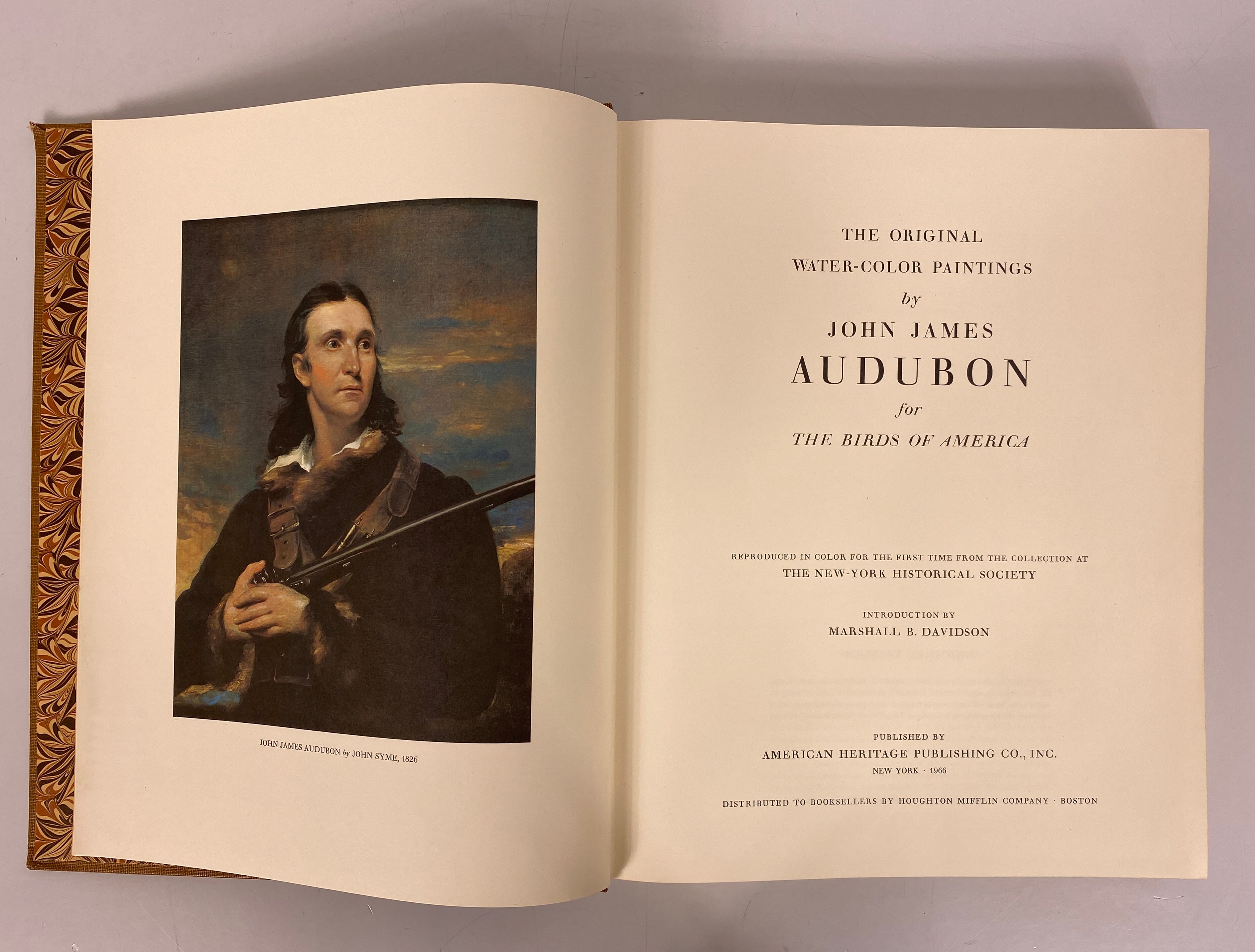 2 Vol Set The Original Water-Color Paintings by John James Audubon 1966 Slipcase