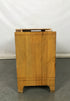 Light Wooden Single Barriser Bookcase