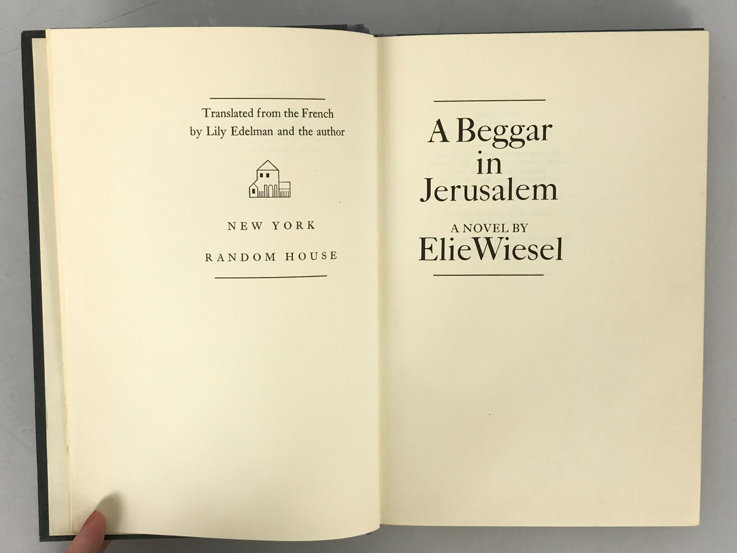 Lot of 9 Elie Wiesel Collectors Books Including Signed Copies & First Editions