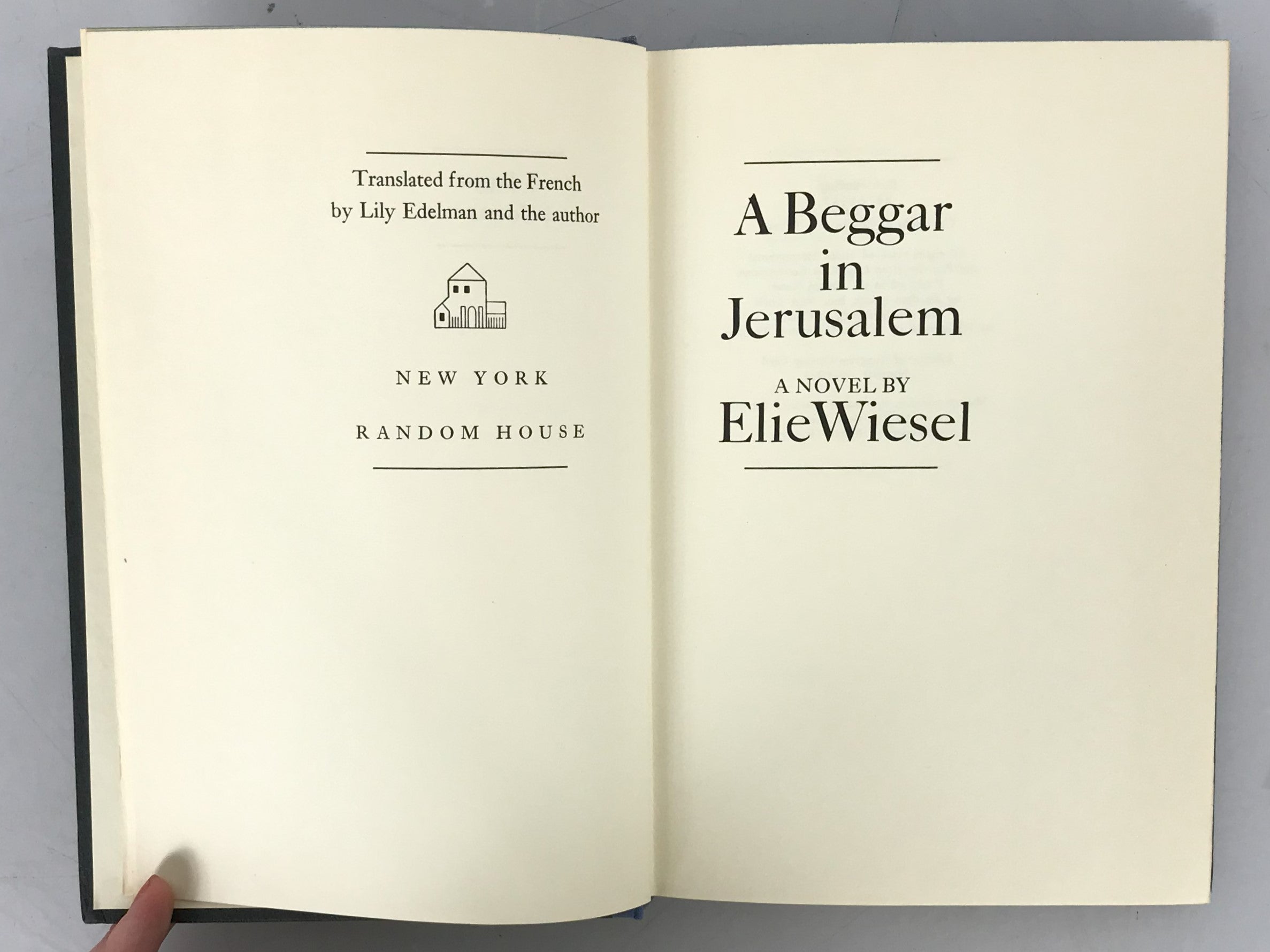 Lot of 9 Elie Wiesel Collectors Books Including Signed Copies & First Editions