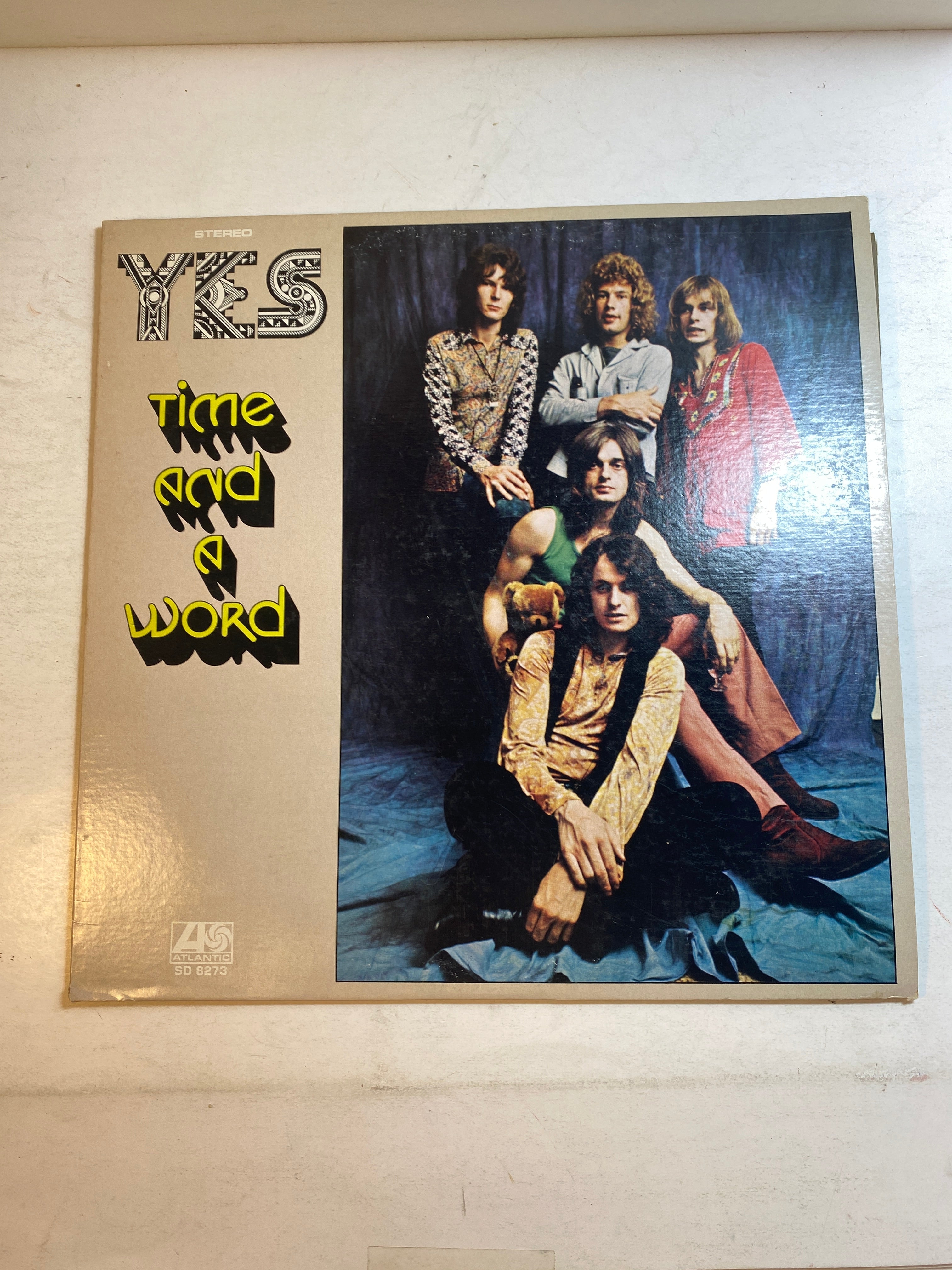 Yes Time and a Word vinyl record 1970