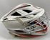 Cascade XRS PRO Lacrosse Helmet w/ Brother Rice Decals (White)