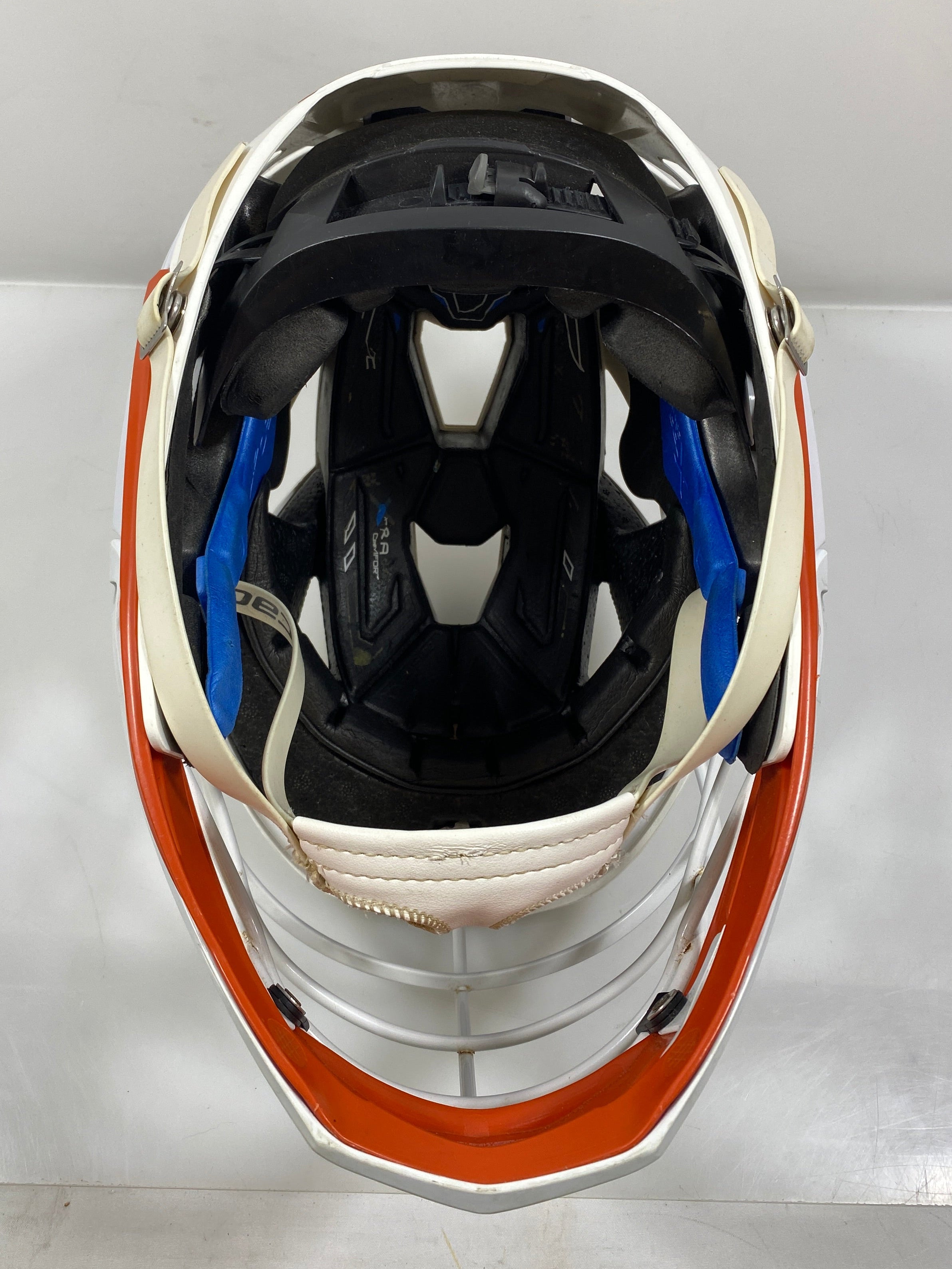 Cascade XRS PRO Lacrosse Helmet w/ Brother Rice Decals (White)