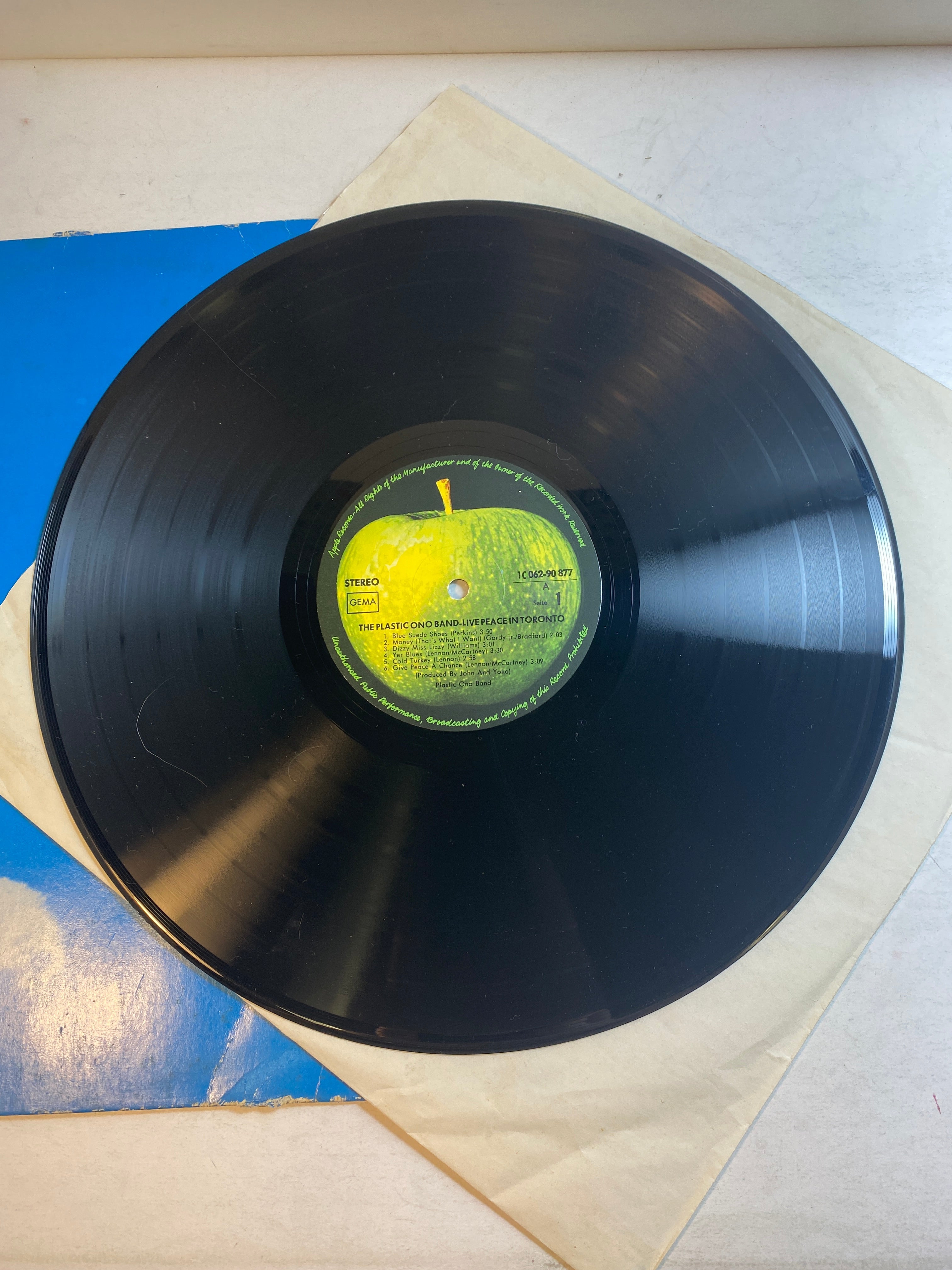 Plastic Ono Band Toronto 1969 John Lennon vinyl record