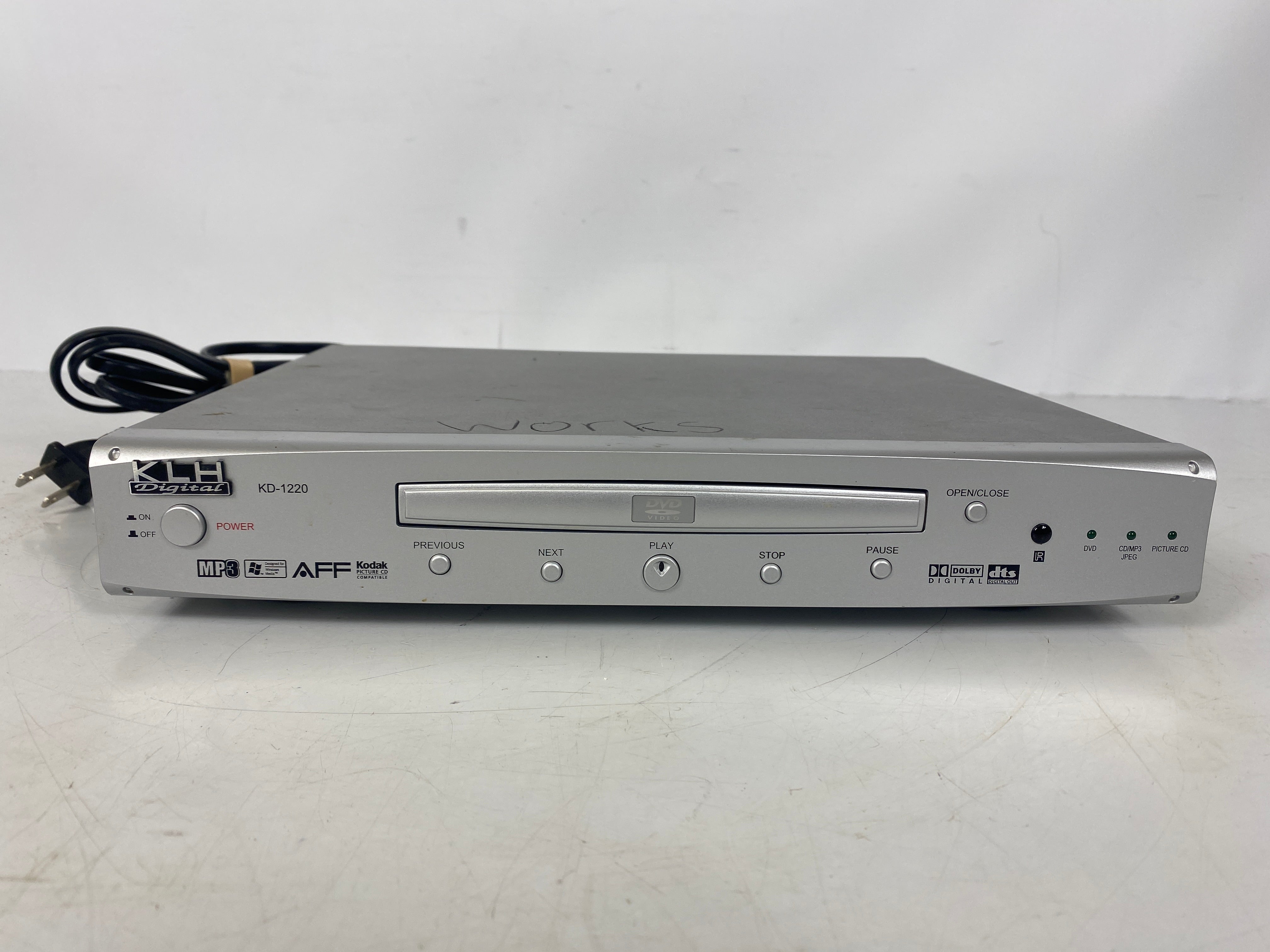 KLH Digital KD-1220 DVD Player