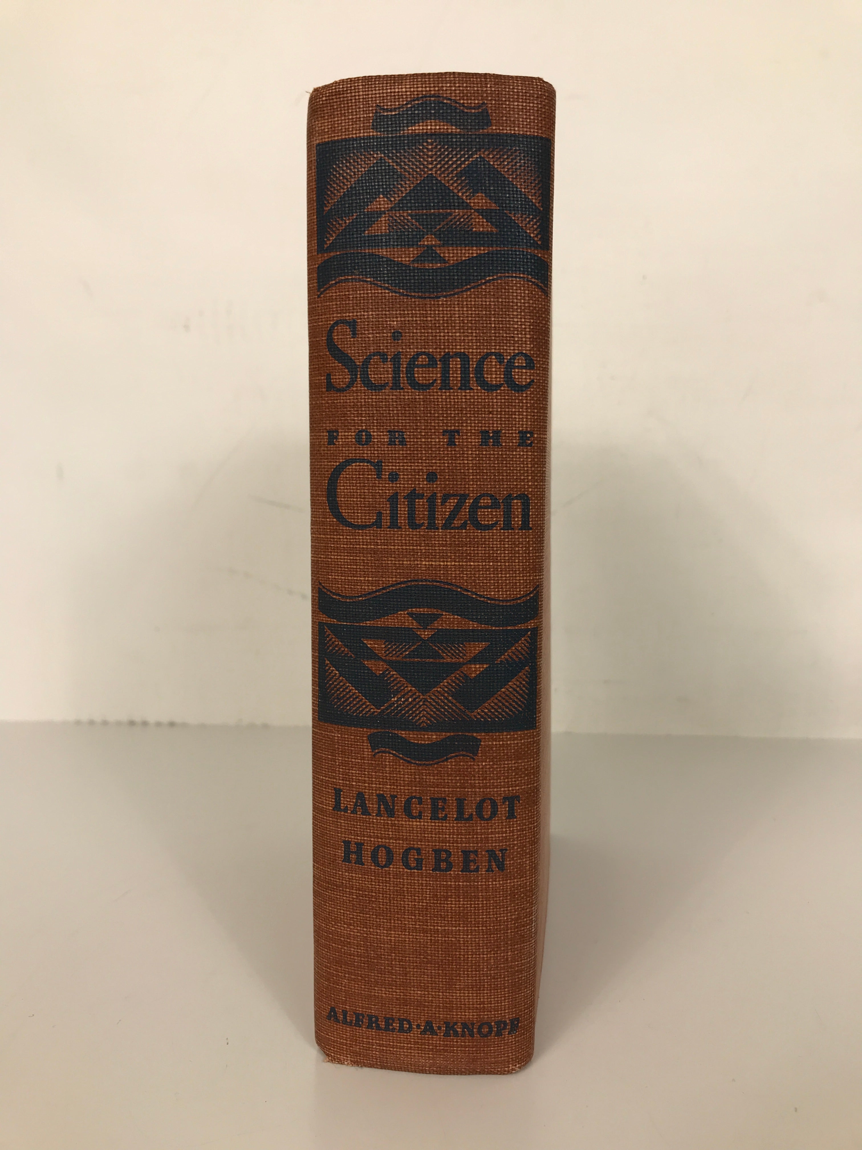 Lot of 2 Hogben Science for the Citizen 1938 and Nature and Nurture 1933 HC