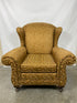 Arne G. Kettunen Wingback Upholstered Chair and Footstool