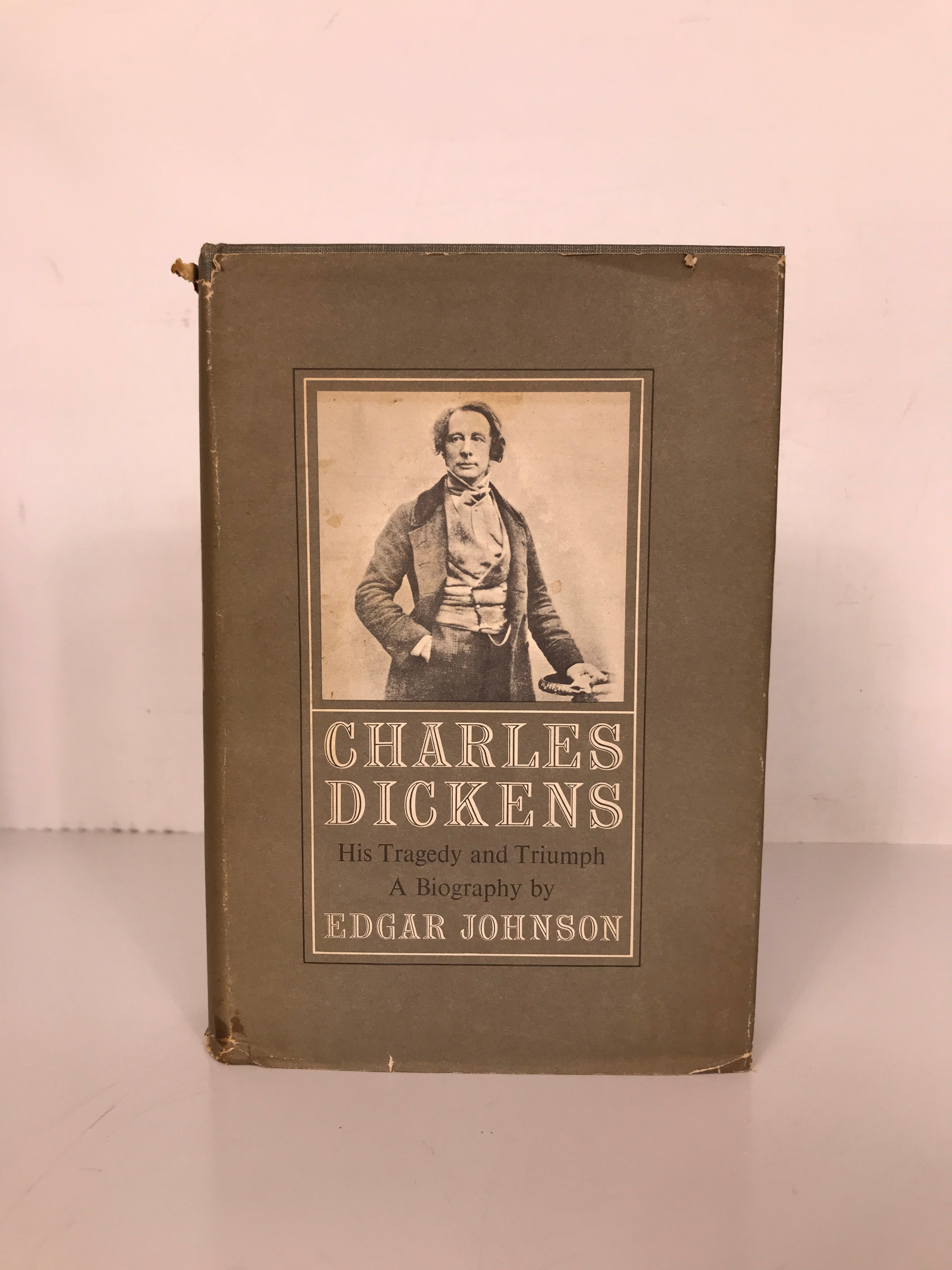 Charles Dickens His Tragedy and Triumph by Edgar Johnson 2 Volume Set 1952 HC DJ