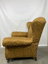 Arne G. Kettunen Wingback Upholstered Chair and Footstool