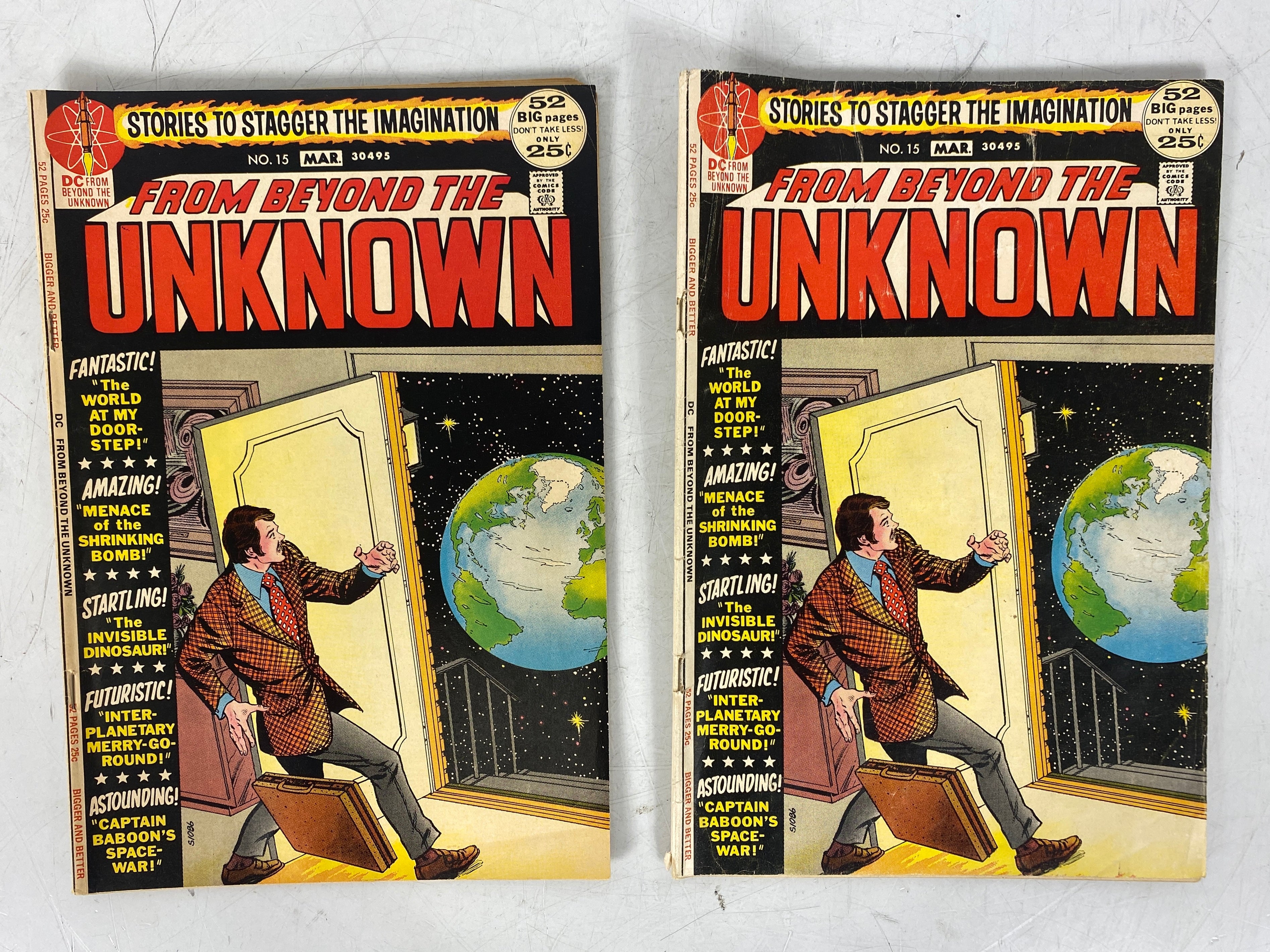 Lot of 11 From Beyond the Unknown