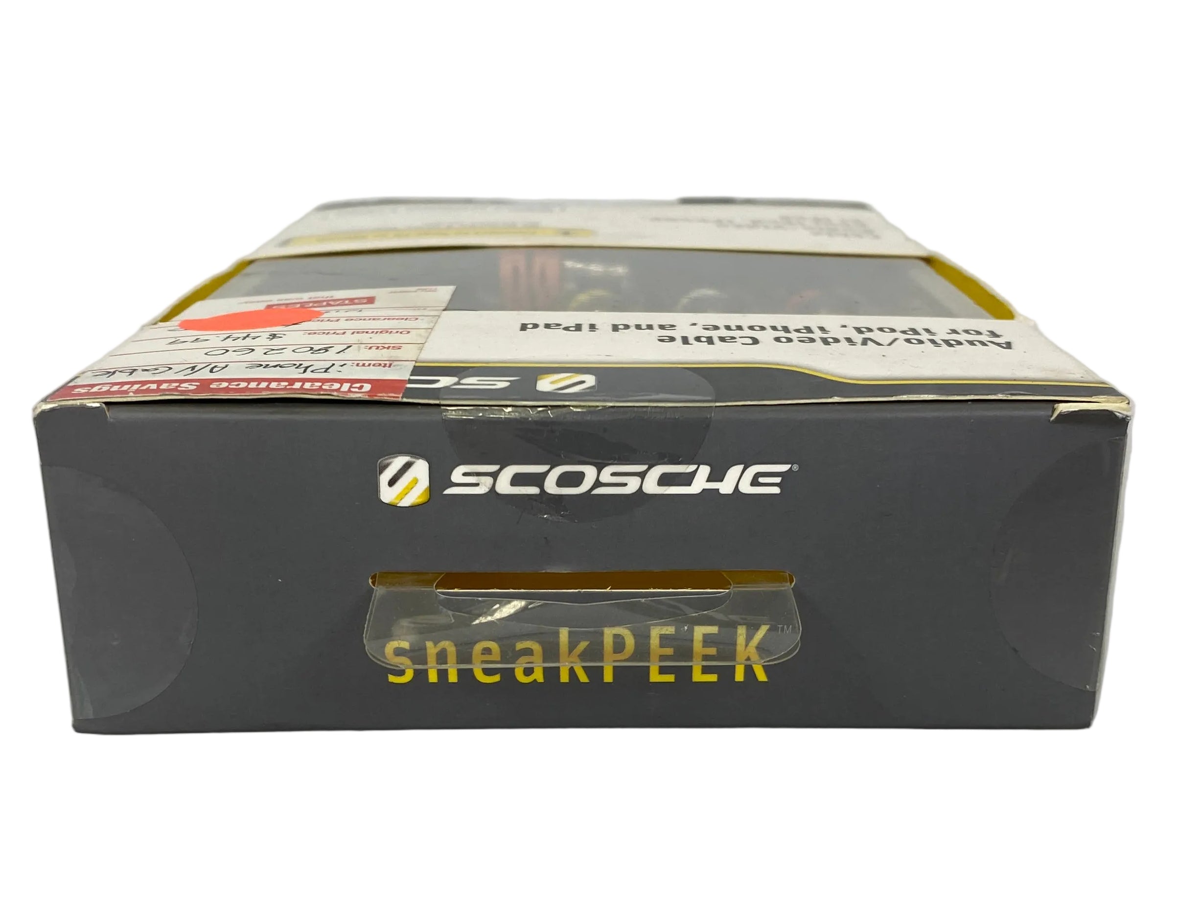 Scosche IPAV3 Audio/Video Cable for Ipod, Iphone, and IPad