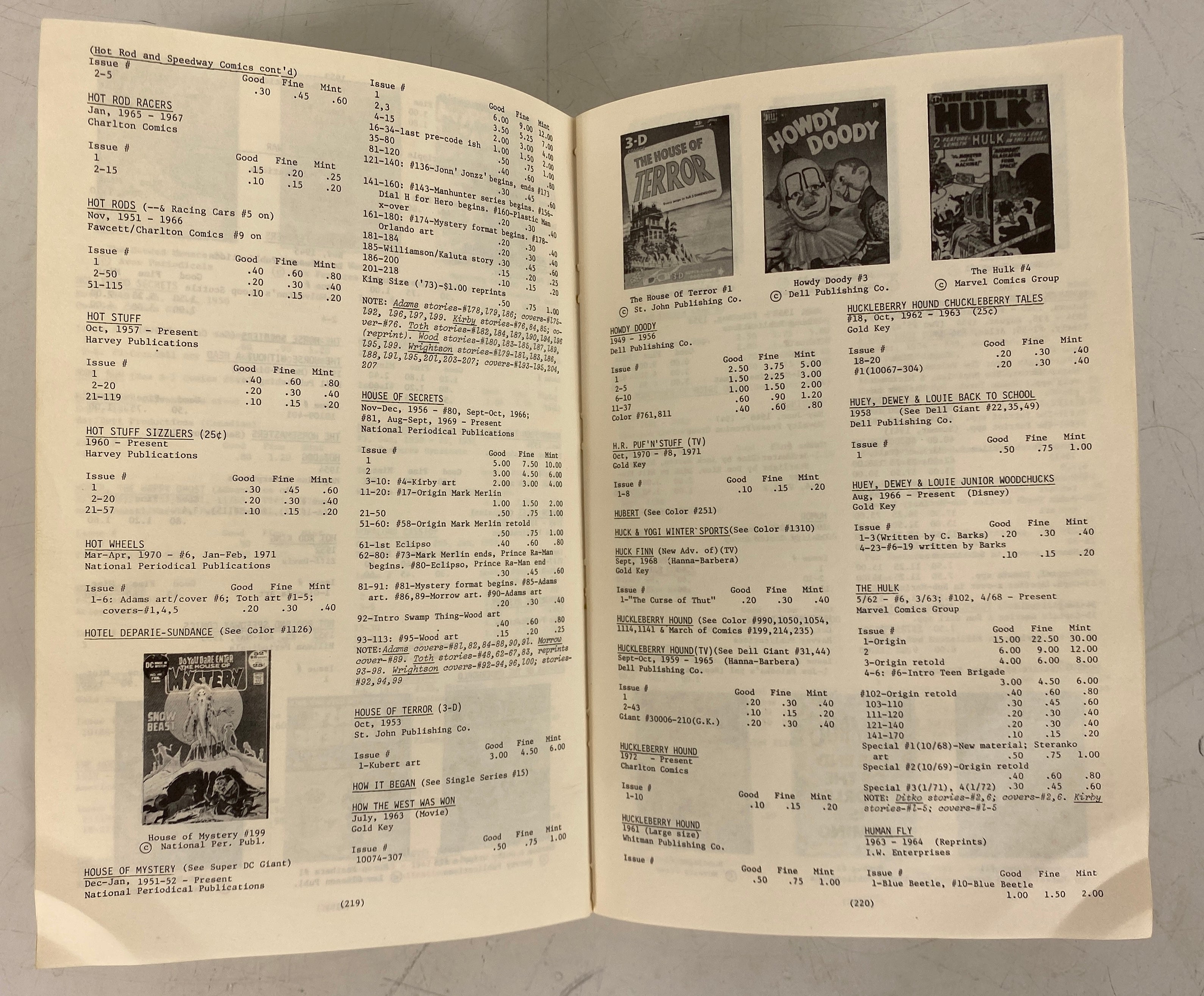 The Comic Book Price Guide 4th Edition (1974) by Overstreet