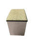 Steelcase Green Cushioned Metal 2 Drawer Small Filing Cabinet On Wheels