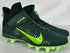 Nike Dark Green Alpha Menace Pro 2 Mid SMU P Football Cleats Men's Size 13