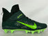 Nike Dark Green Alpha Menace Pro 2 Mid SMU P Football Cleats Men's Size 12