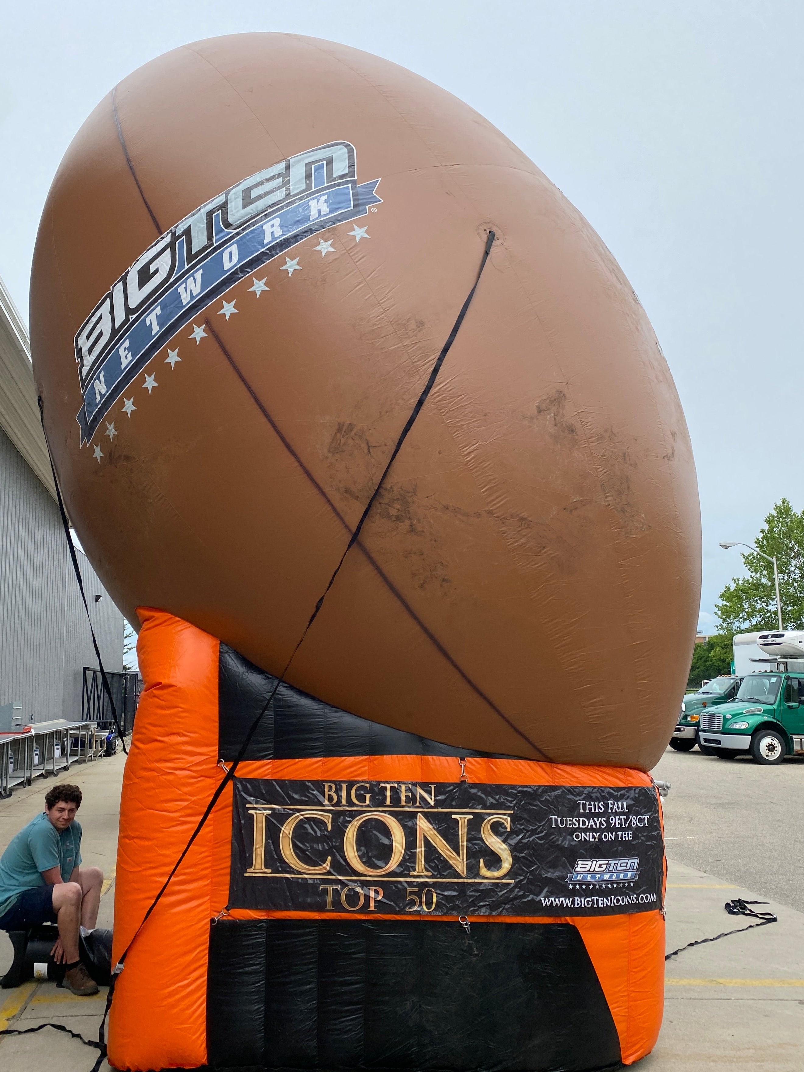 Landmark Creations Large Inflatable "BIG TEN" Football