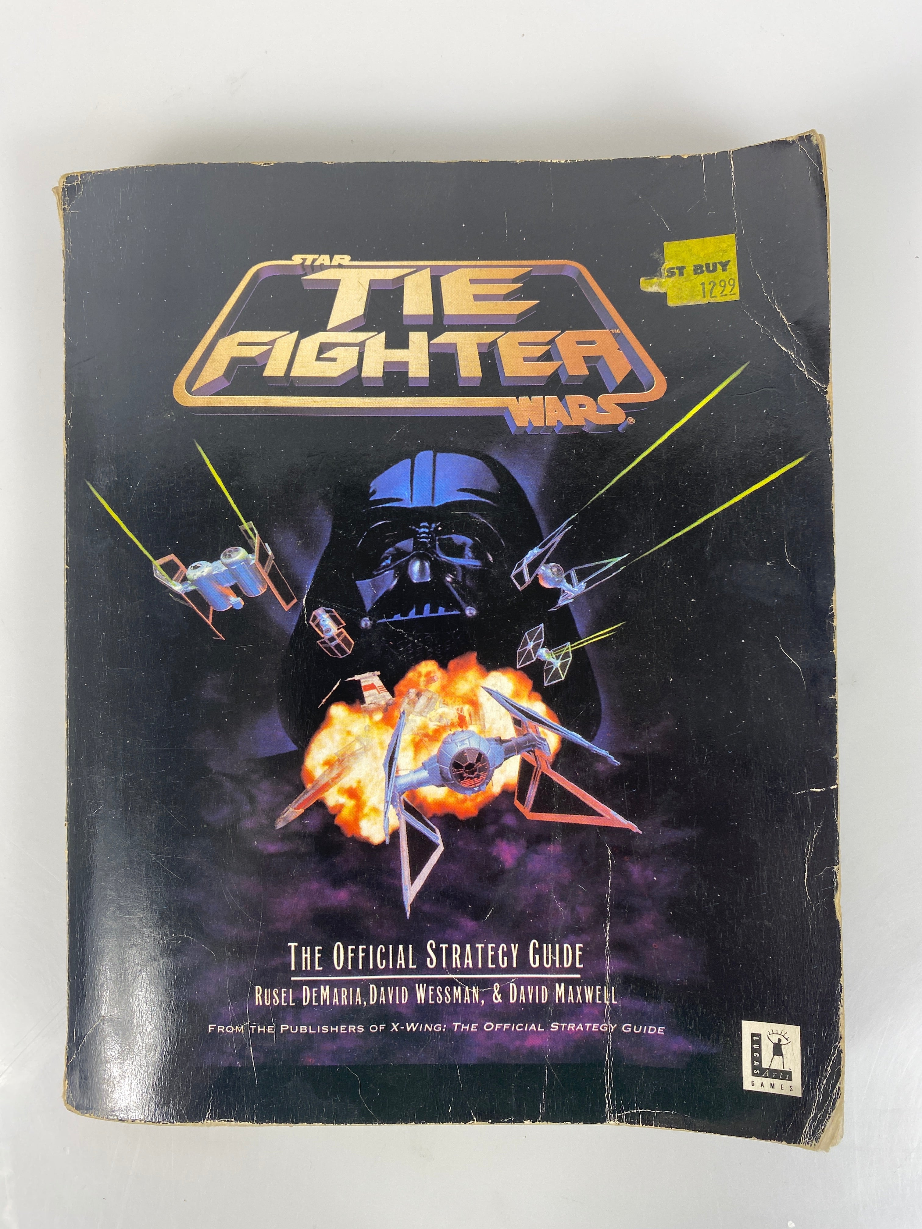 Star Wars Tie Fighter Official Strategy Guide 1994