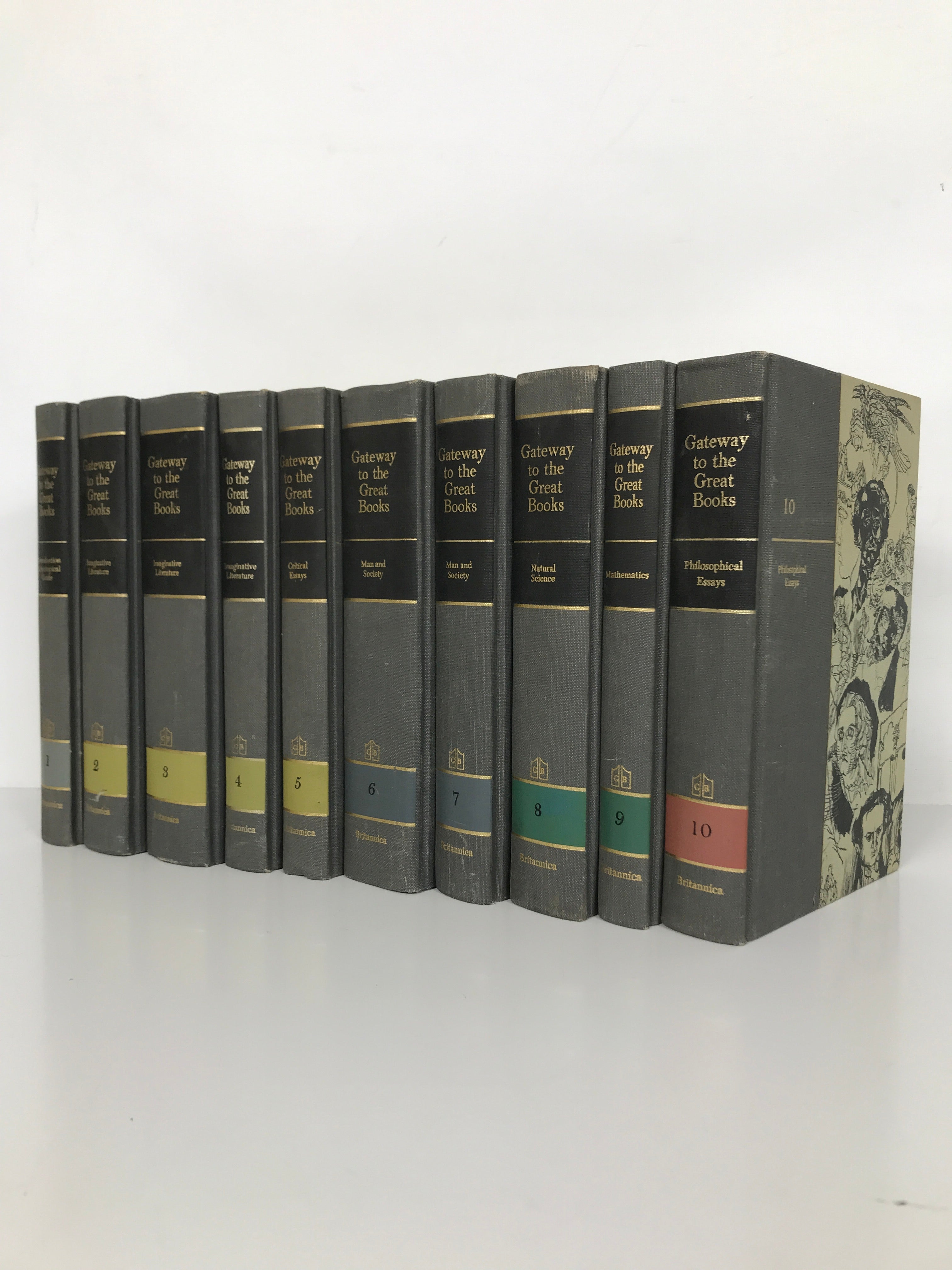 Gateway to the Great Books Encyclopedia Britannica Complete Set 1963 HC