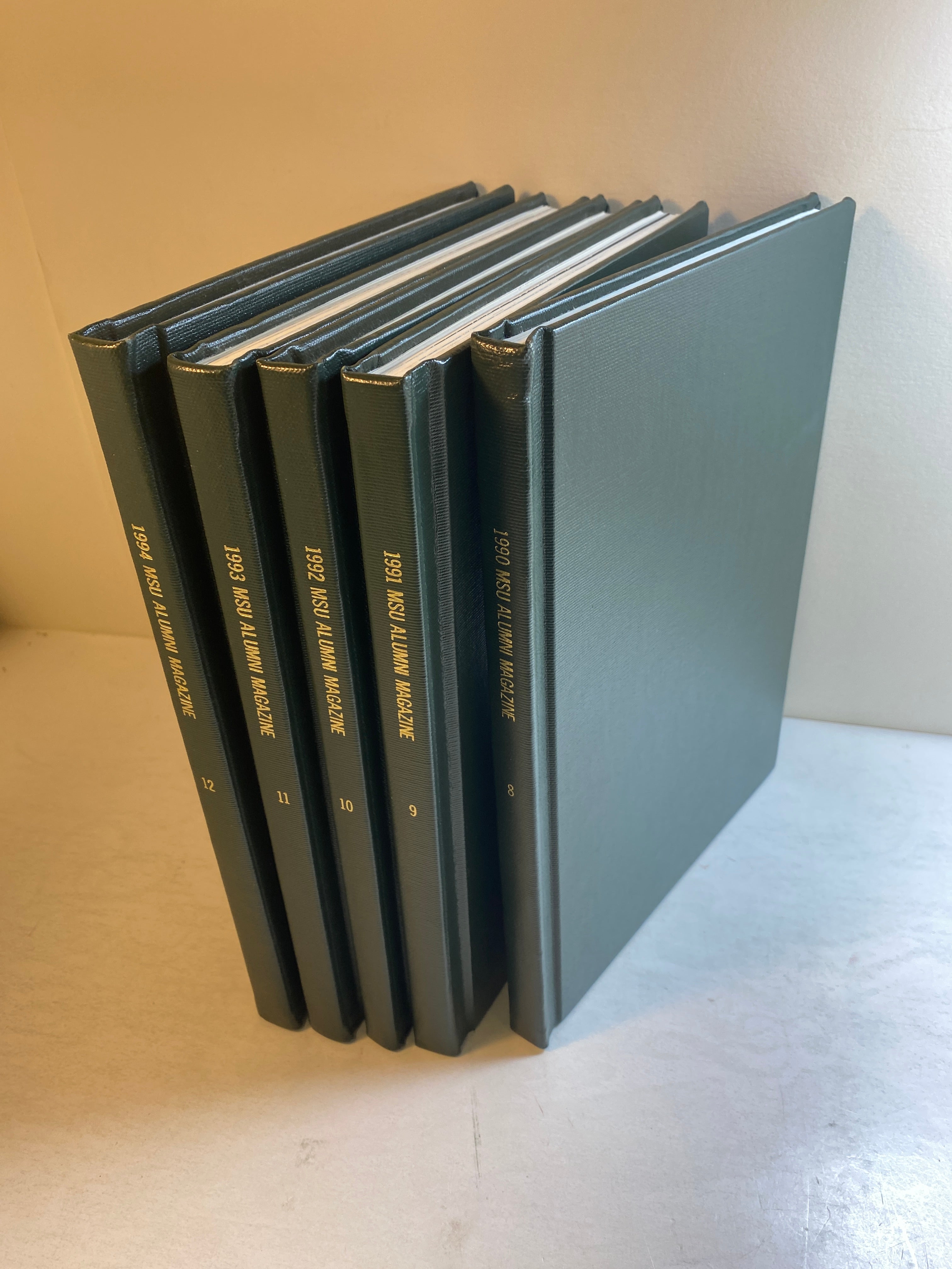 MSU Alumni Magazine Library Bound Complete Years 1990-1994