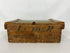 Antique Wooden LEADER BRAND MILK Crate