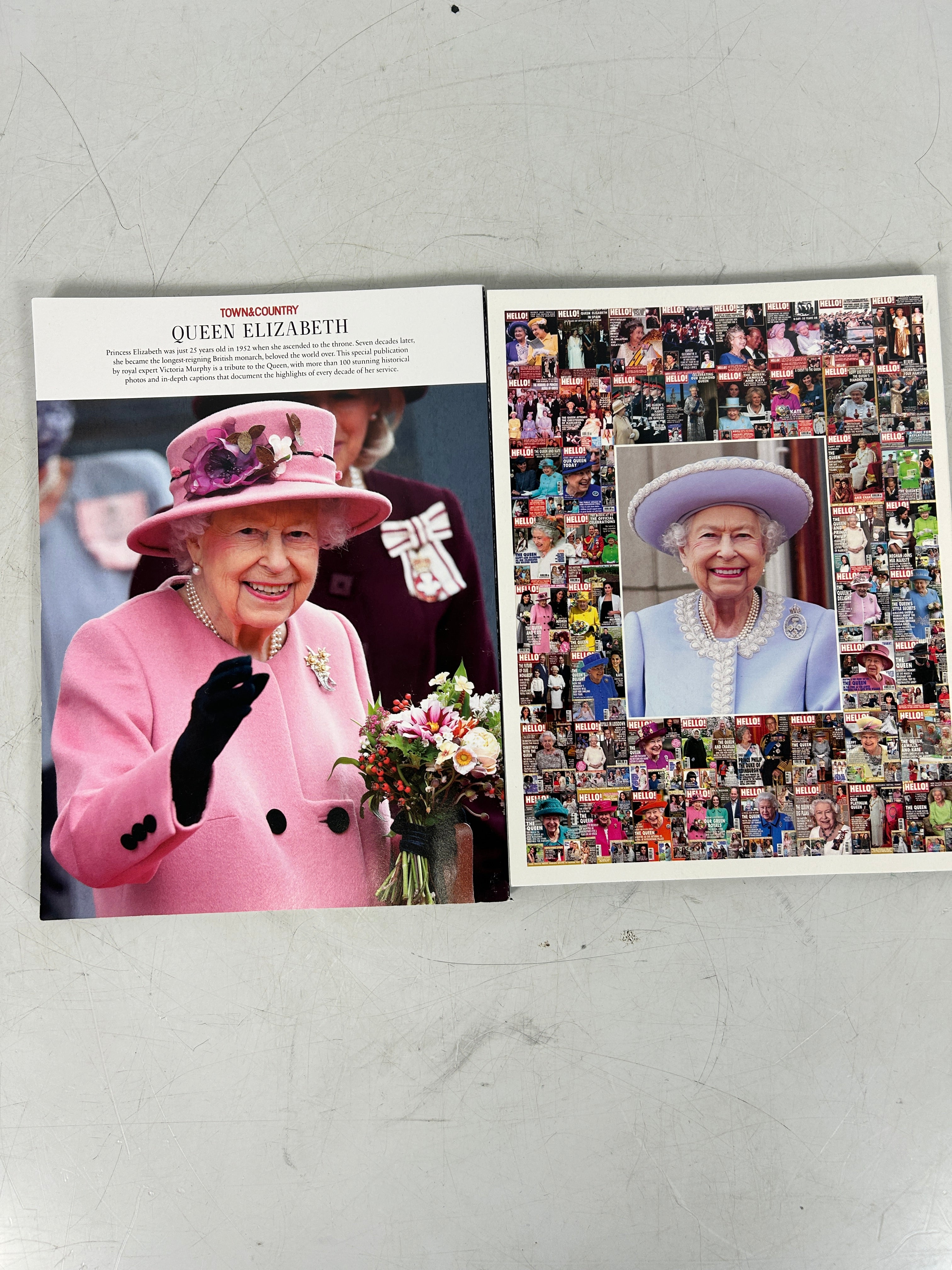 Lot of 2 Queen Elizabeth Memorial Magazines 2022