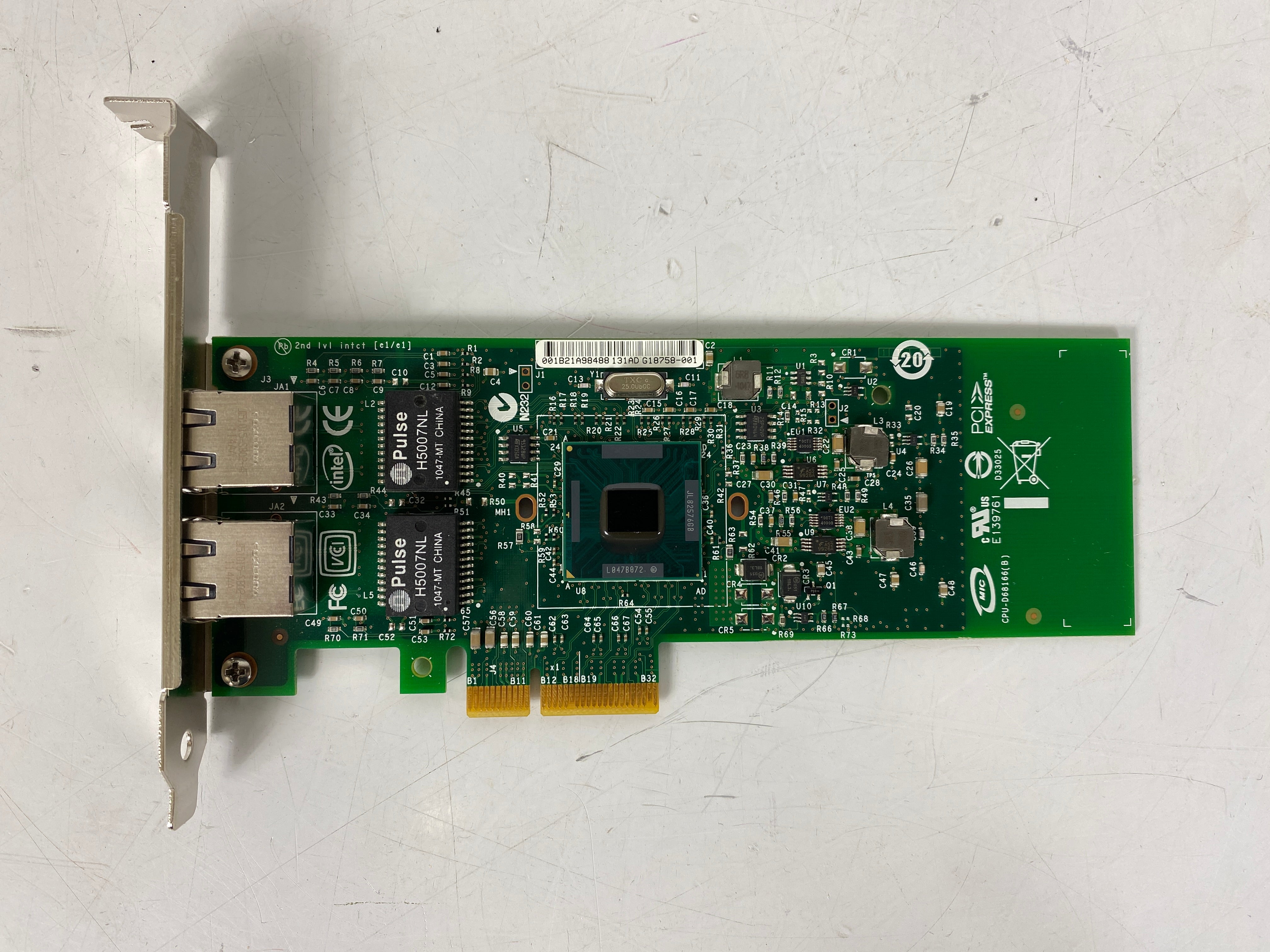 Dell 01P8D1 Intel DP 1GbE PCI-e Server Adapter