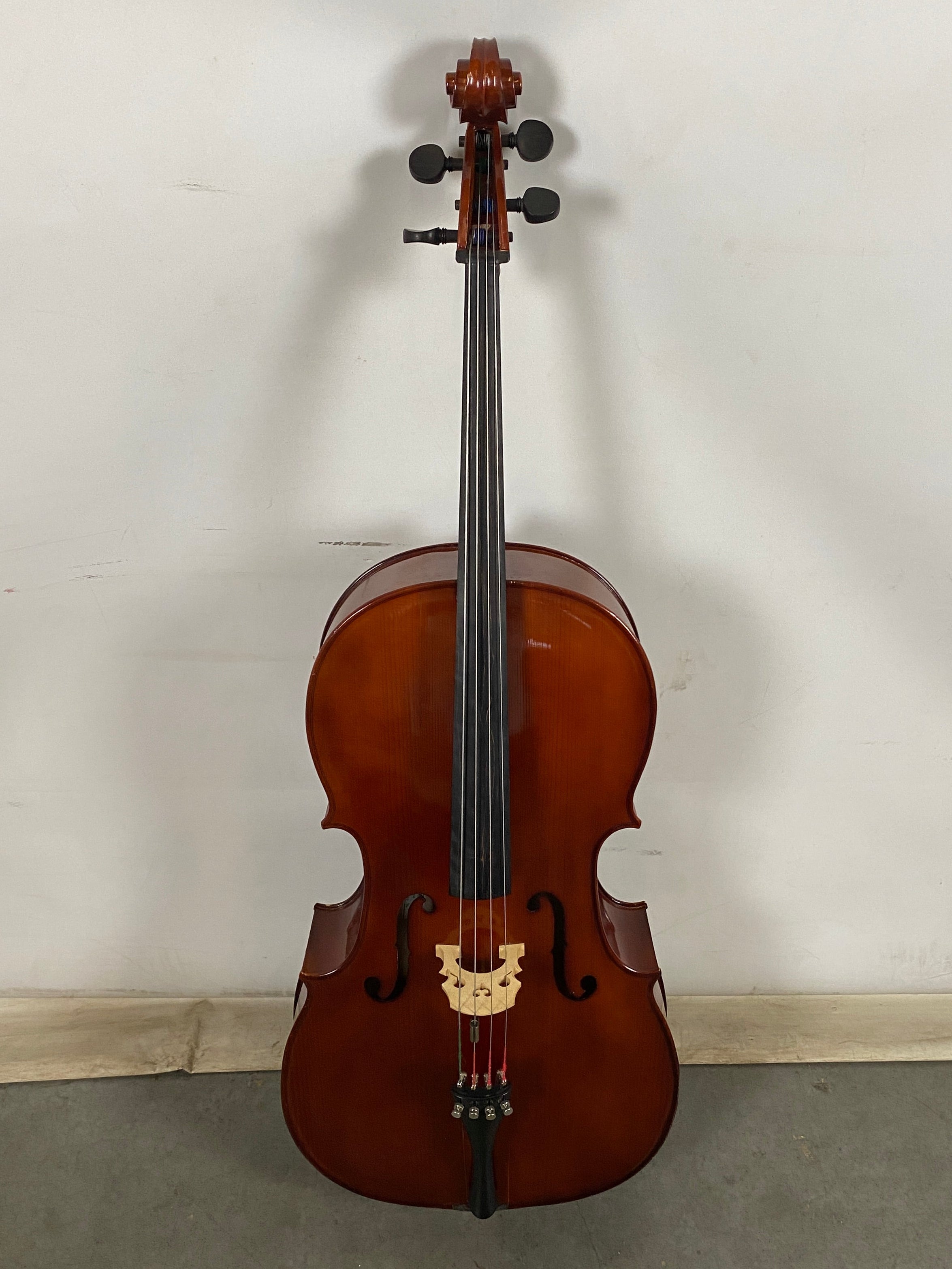 Francesco Cervins #HC-100 4/4 Cello w/ Bow and Travel Case