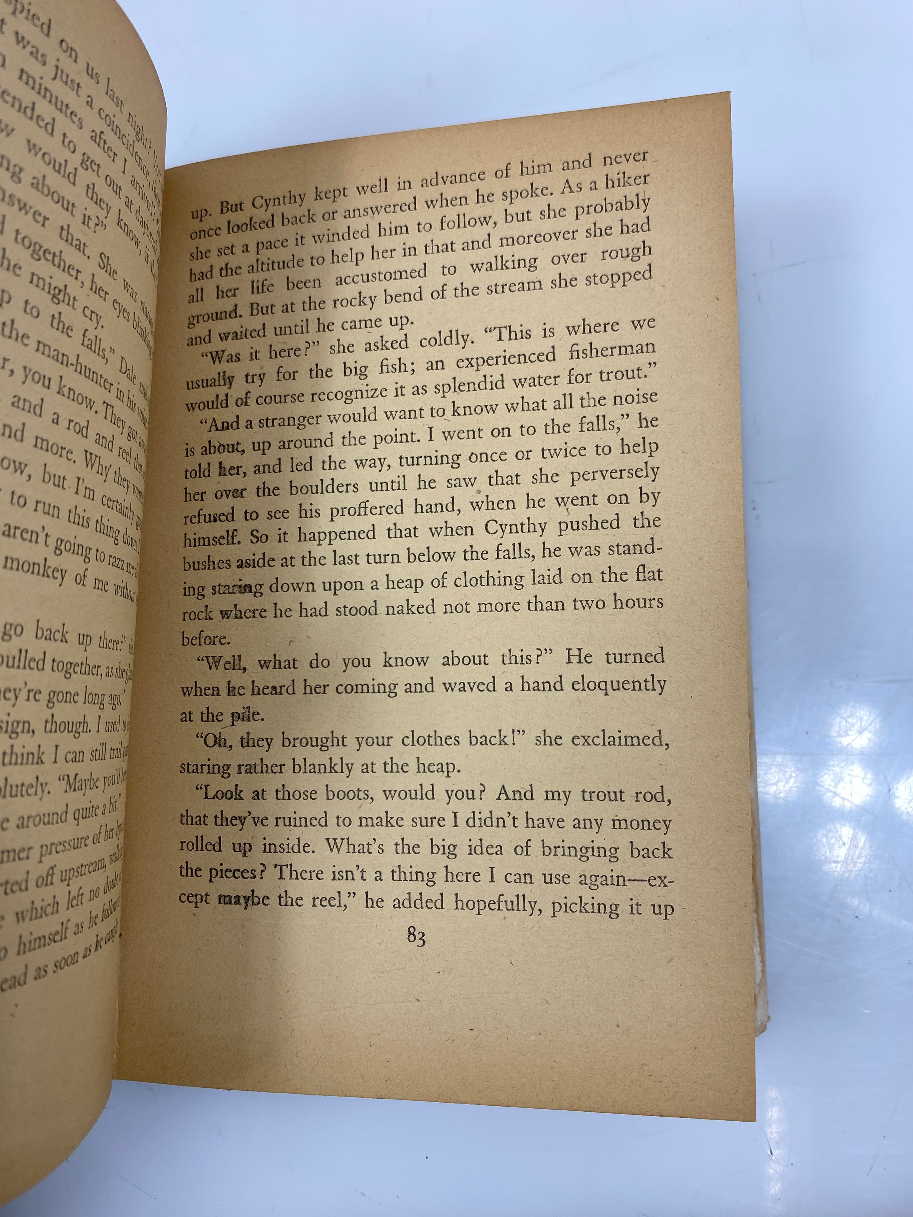 Fool's Goal B.M. Bower Triangle Books 1947 HCDJ