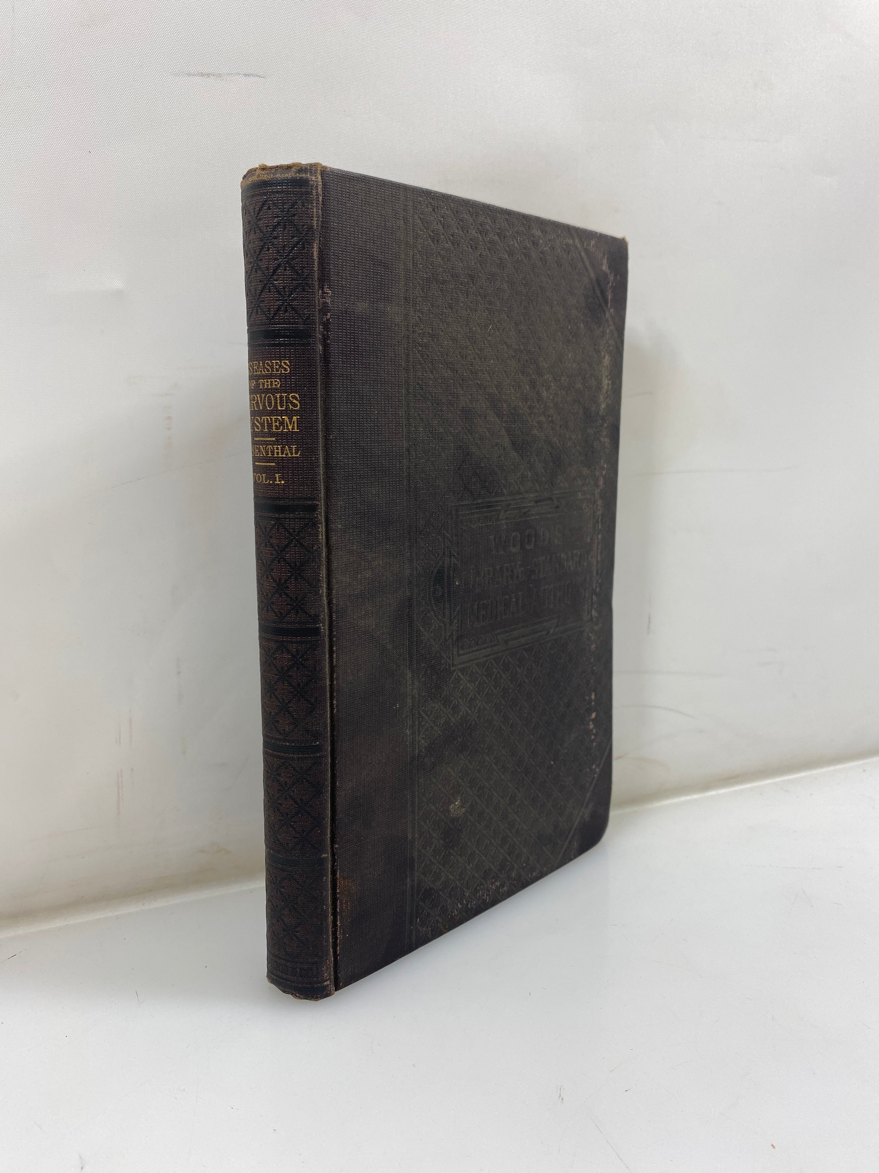 Clinical Treatise on the Diseases of the Nervous System Rosenthal Vol. I 1879 HC