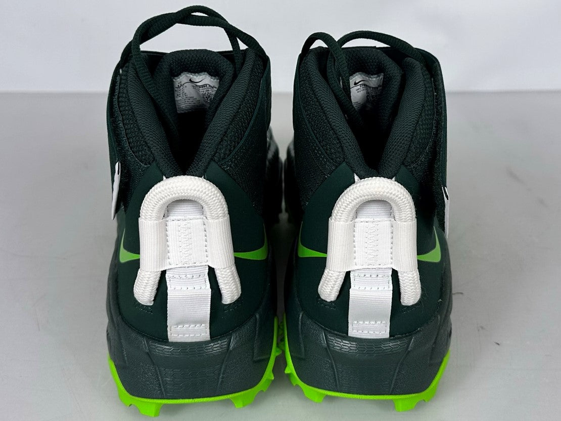 Nike Dark Green Force Savage Pro 2 Shark SMU P Football Cleats Men's Size 18