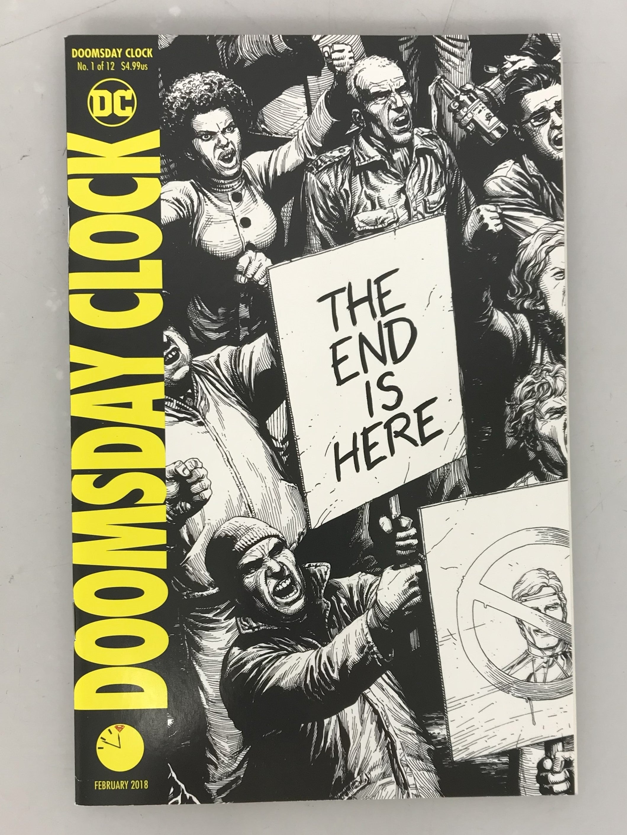 Doomsday Clock 1 2017 Variant Cover