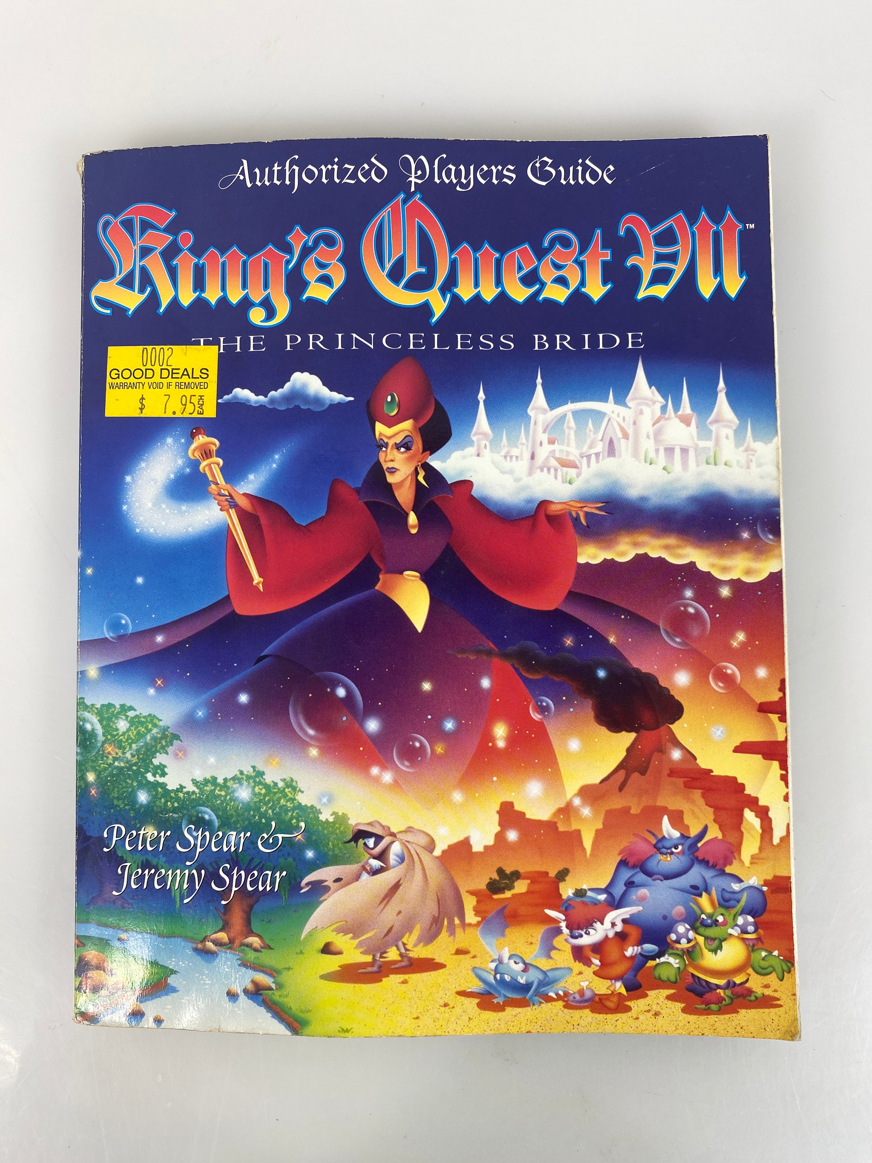 King's Quest 7 VII Princeless Bride Authorized Strategy Guide 1994