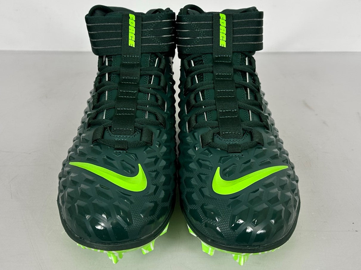 Nike Dark Green Force Savage Pro 2 SMU P Football Cleats Men's Size 16
