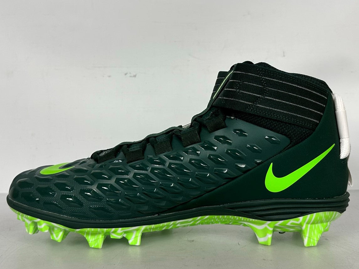 Nike Dark Green Force Savage Pro 2 SMU P Football Cleats Men's Size 12.5