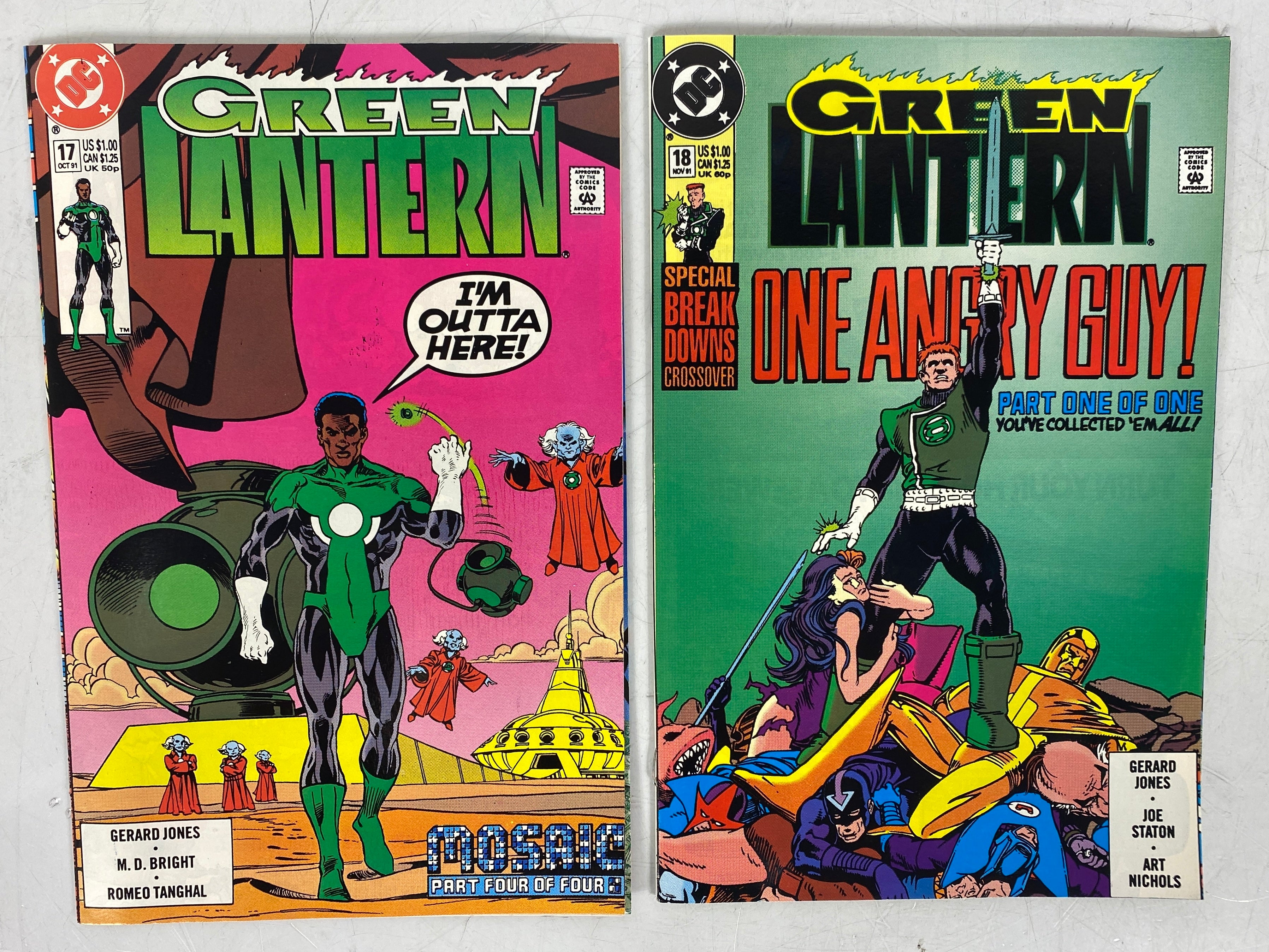 Lot of 34 Green Lantern Volume 3 #1-34 (1990-1992)