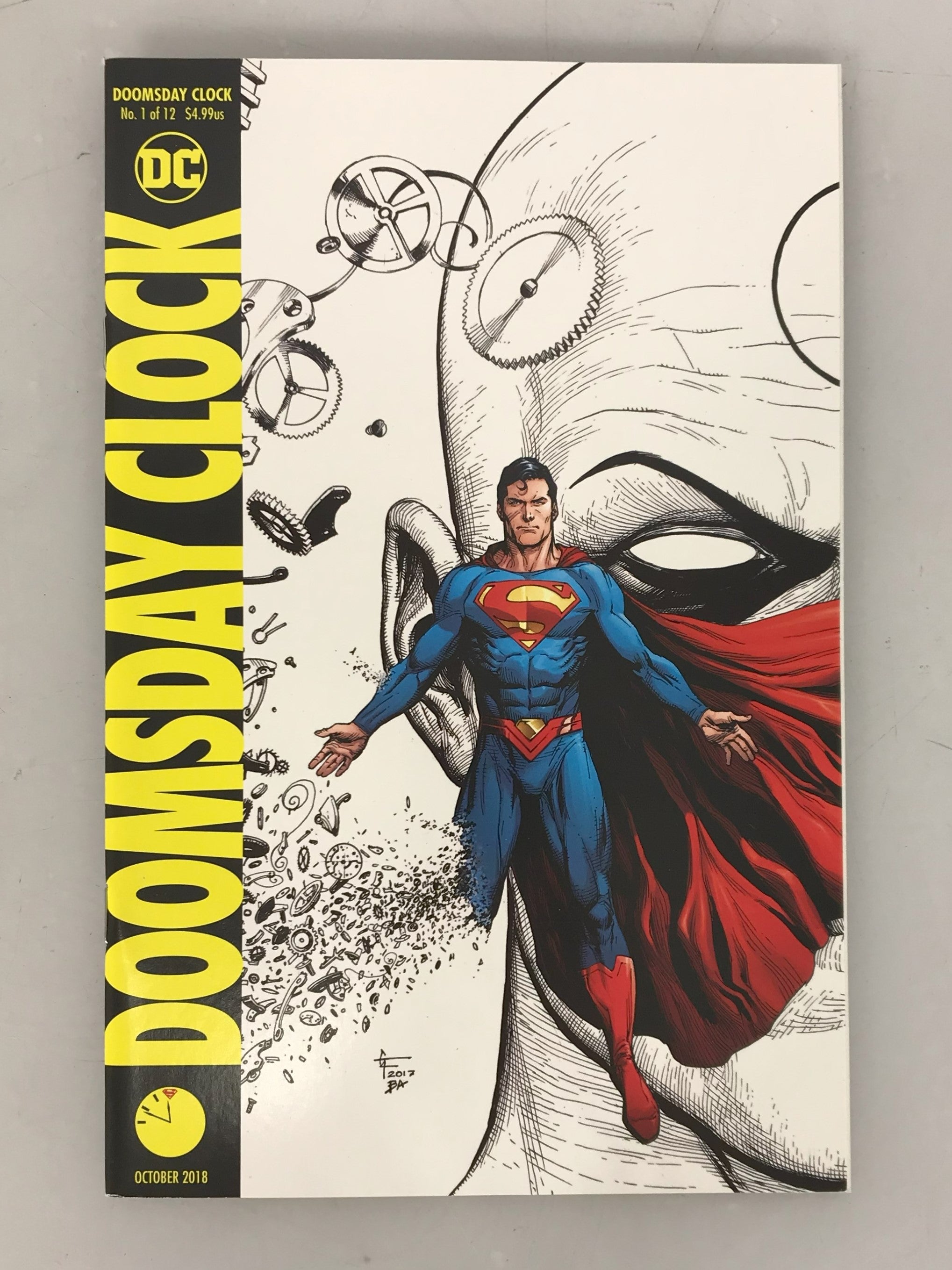 Doomsday Clock 1 2018 Variant Cover