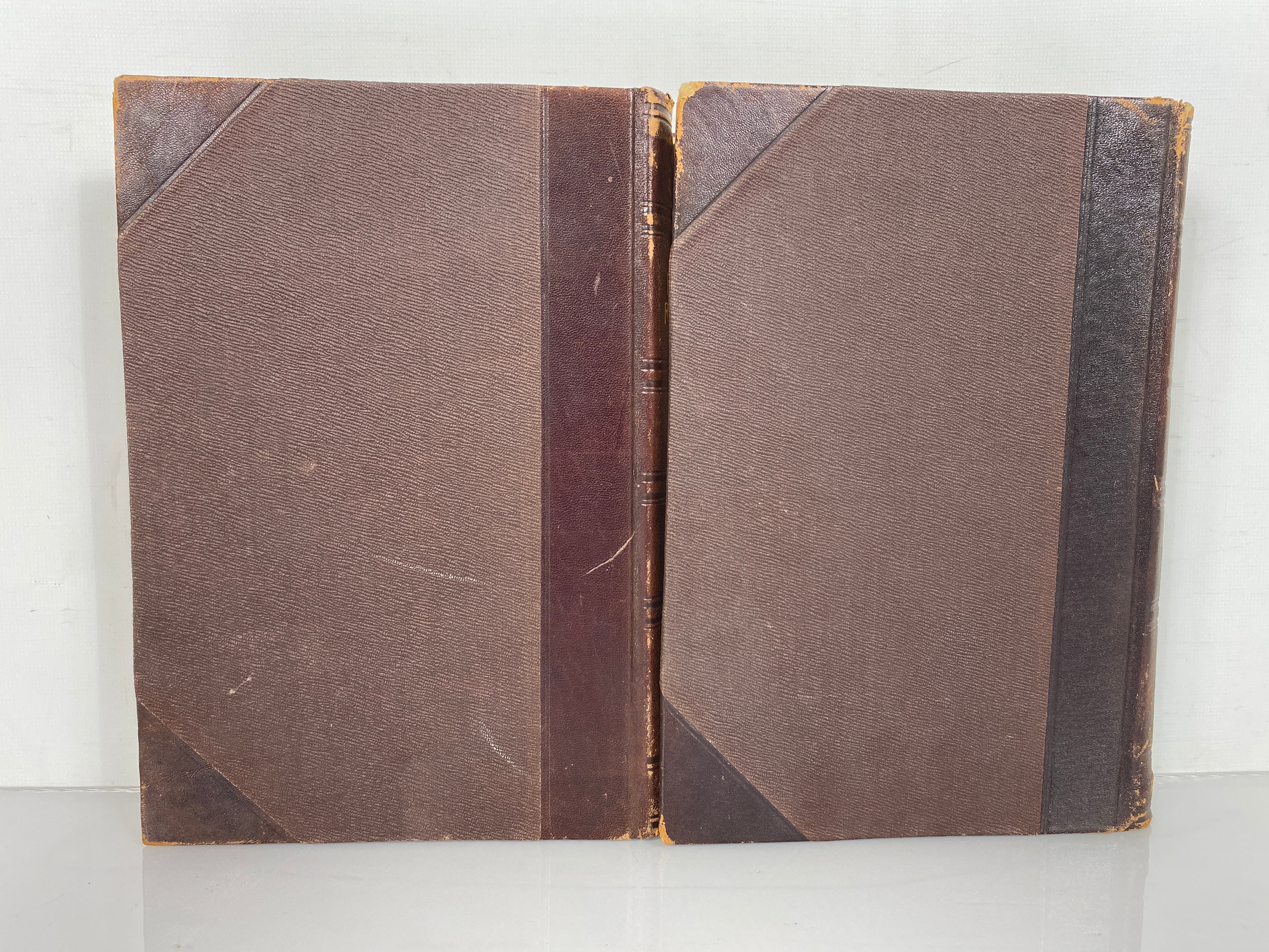 2 Vols: The New Practical Reference Library (III & IV) 1910 Antique HC
