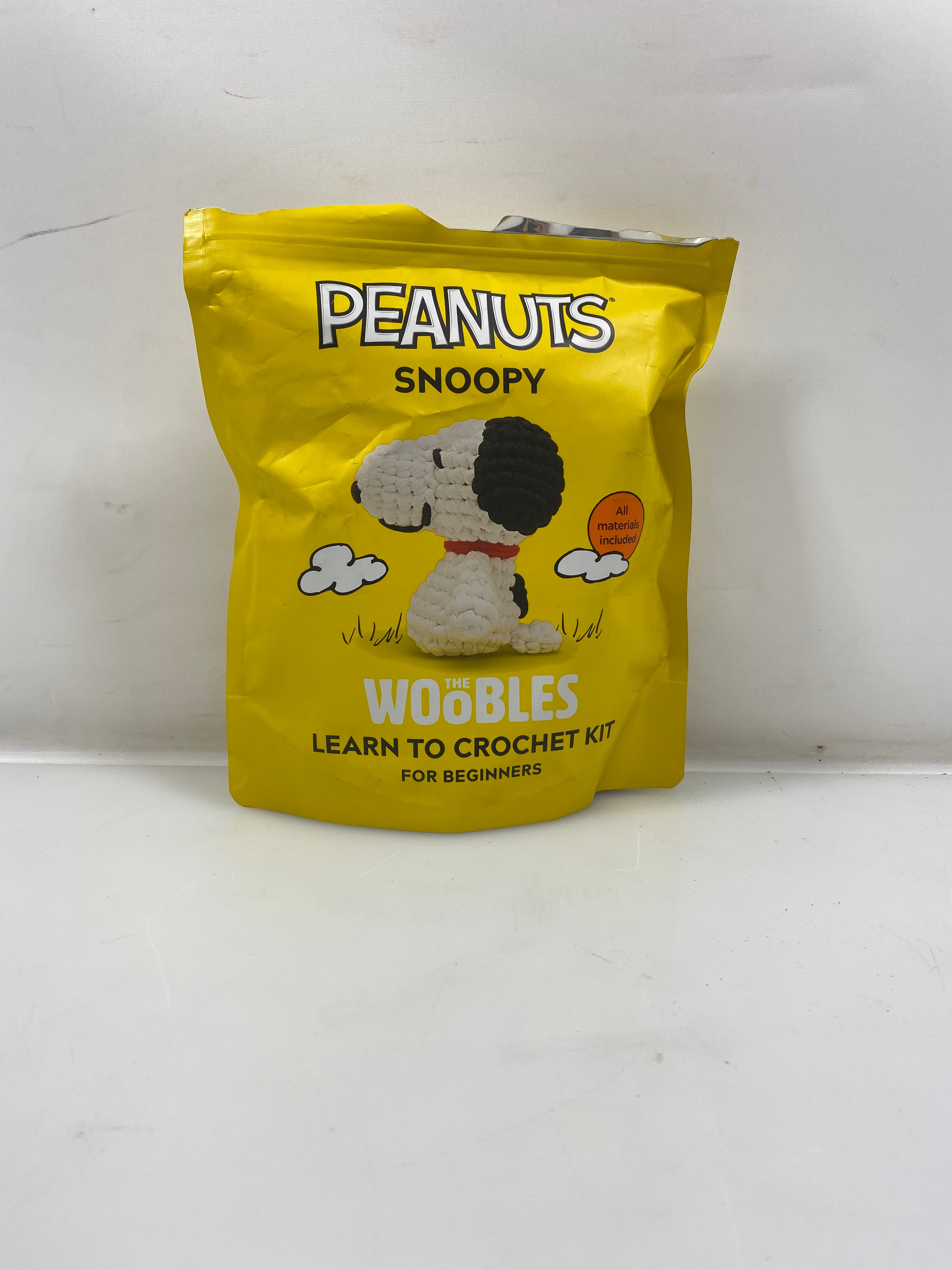 The Woobles Peanuts Snoopy Learn To Crochet Kit