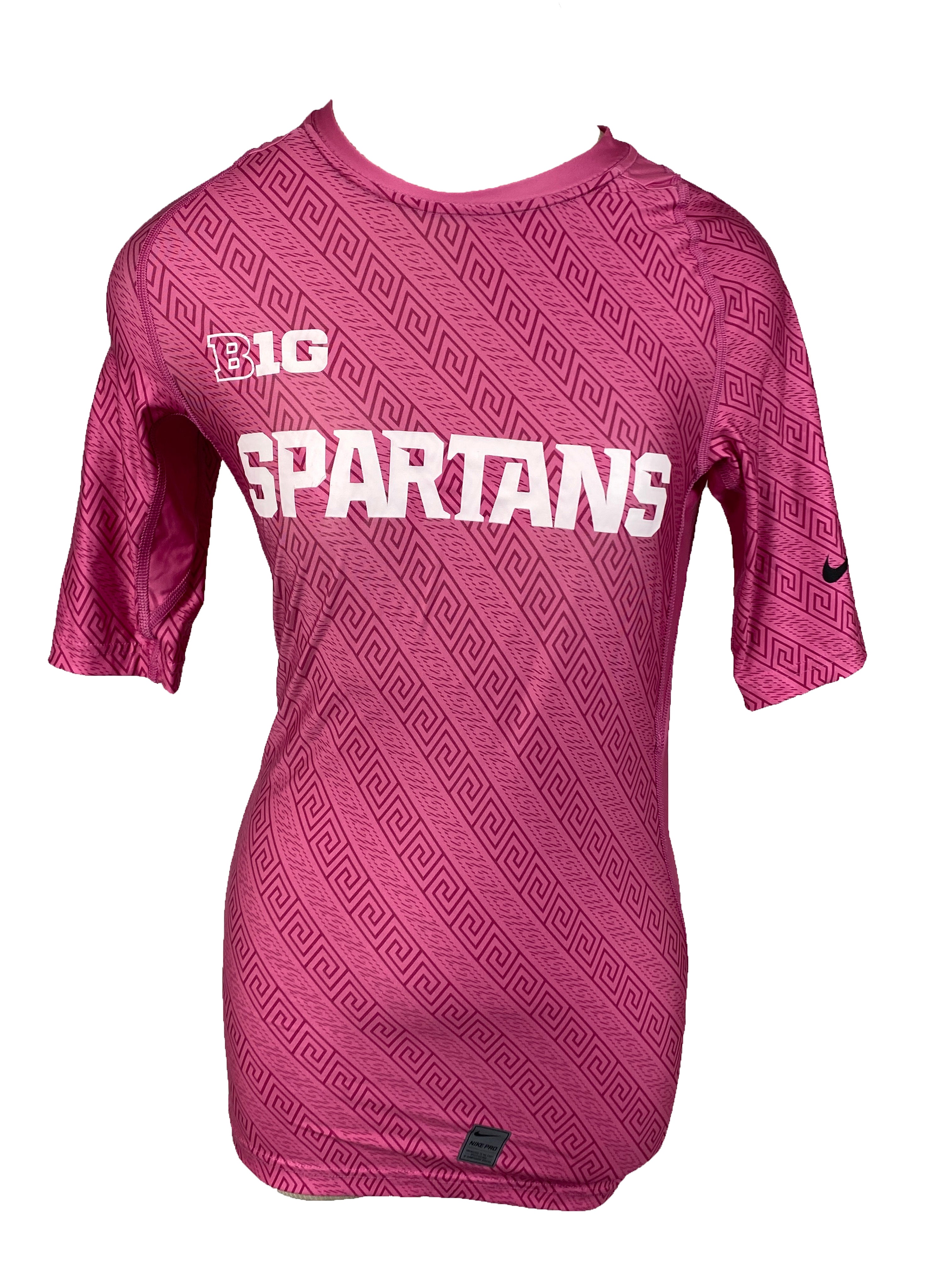 Nike Pink Spartans Big 10 Shirt Women's Size S