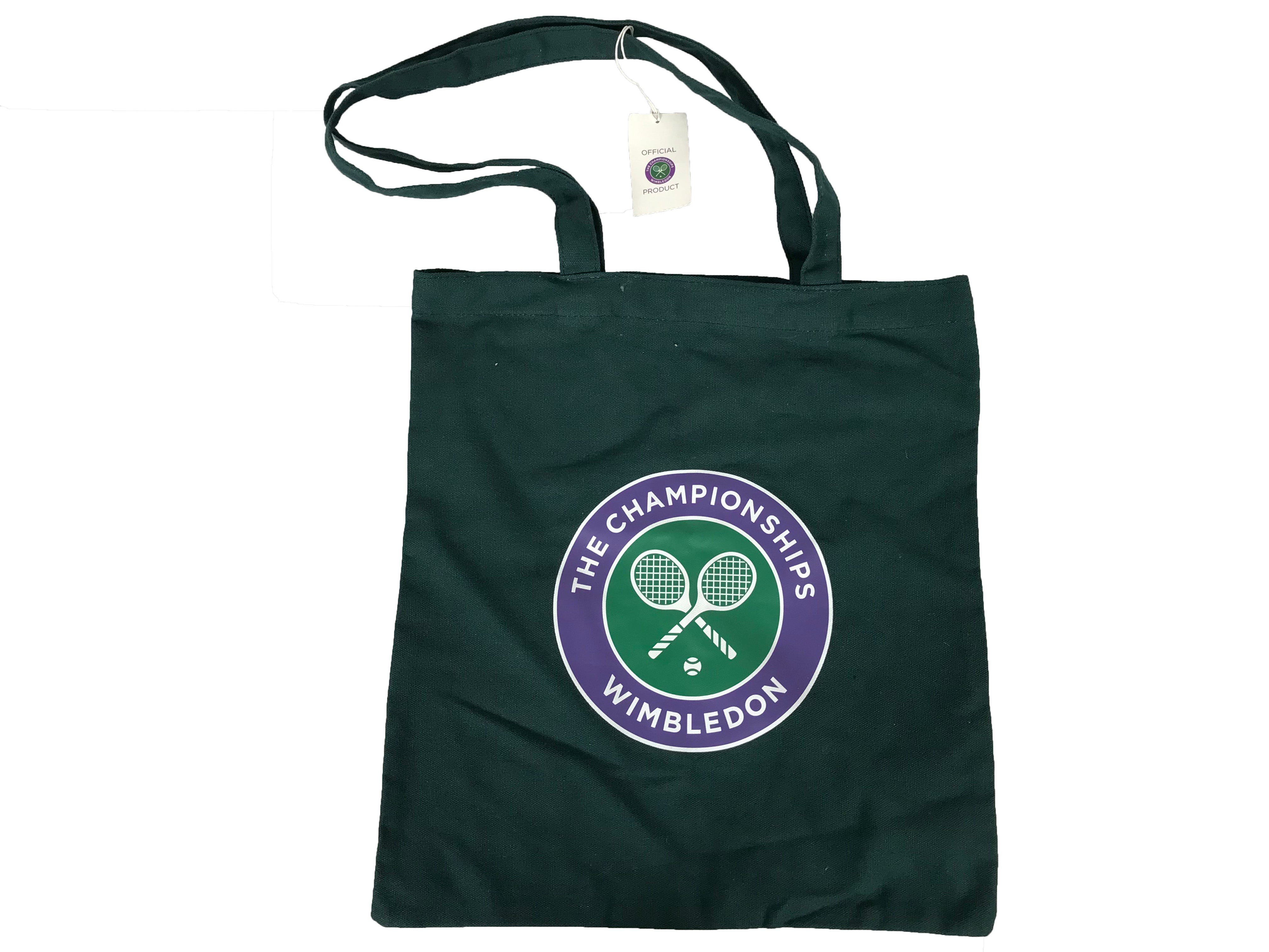 Green Wimbledon Canvas Tote Bag