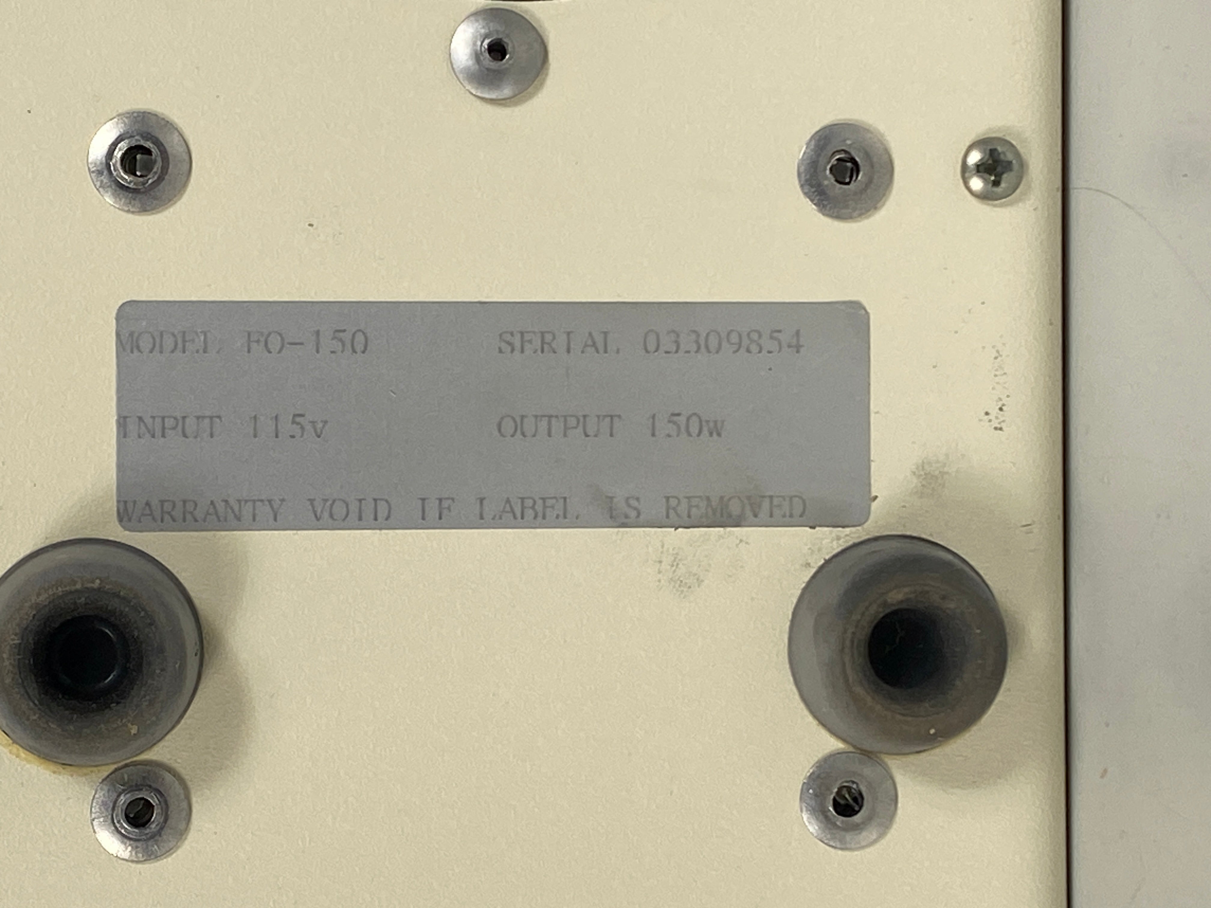 CHIU Technical FO-150 High Intensity Fiber Optic Light Source Illuminator