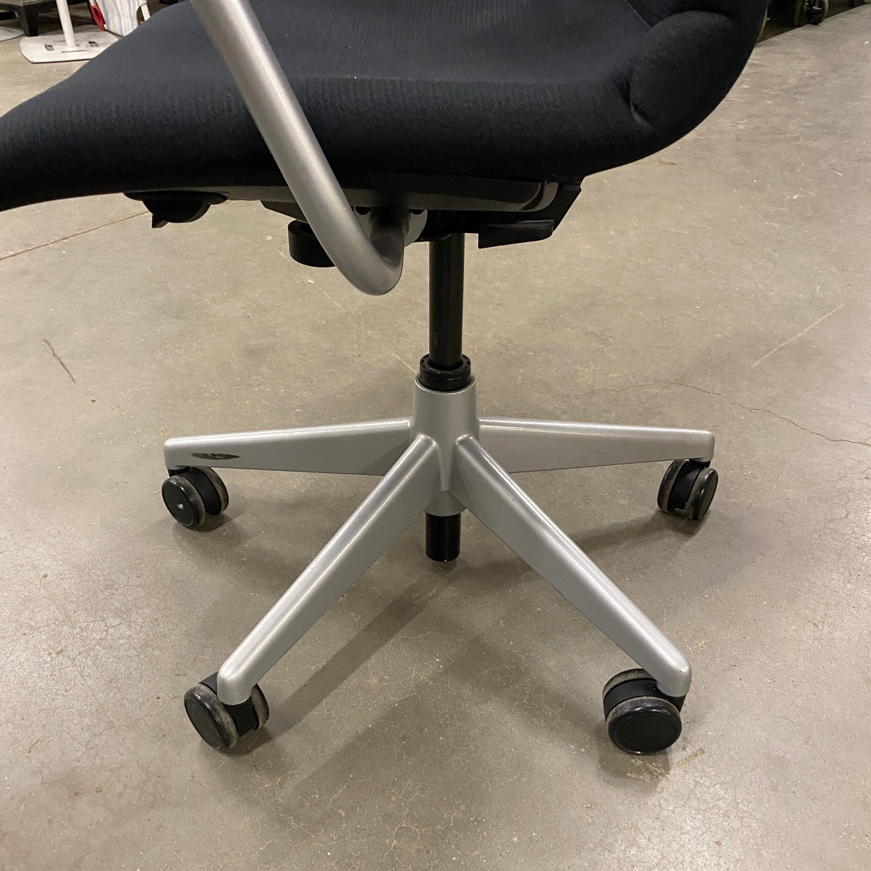 Steelcase "Protege" Black Cushioned Office Chair