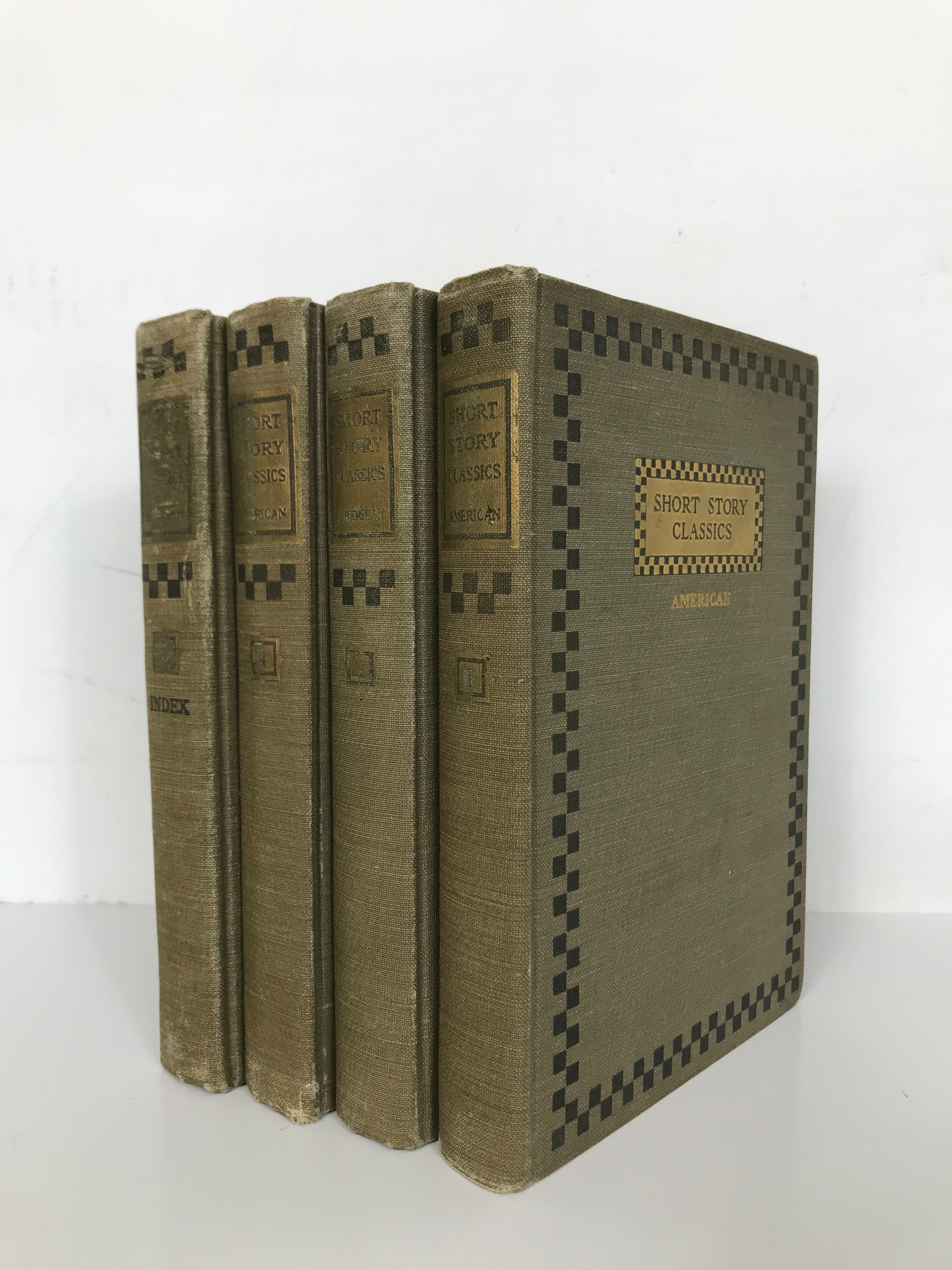 Lot of 4 Short Story Classics American Vol. 1,2,4, and 5 1905 HC